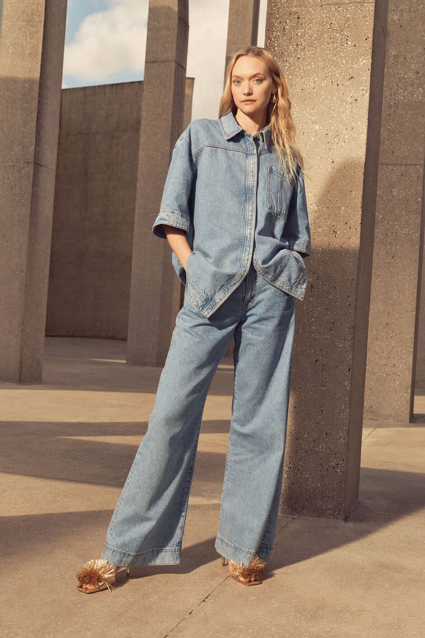 outland denim dress Outland