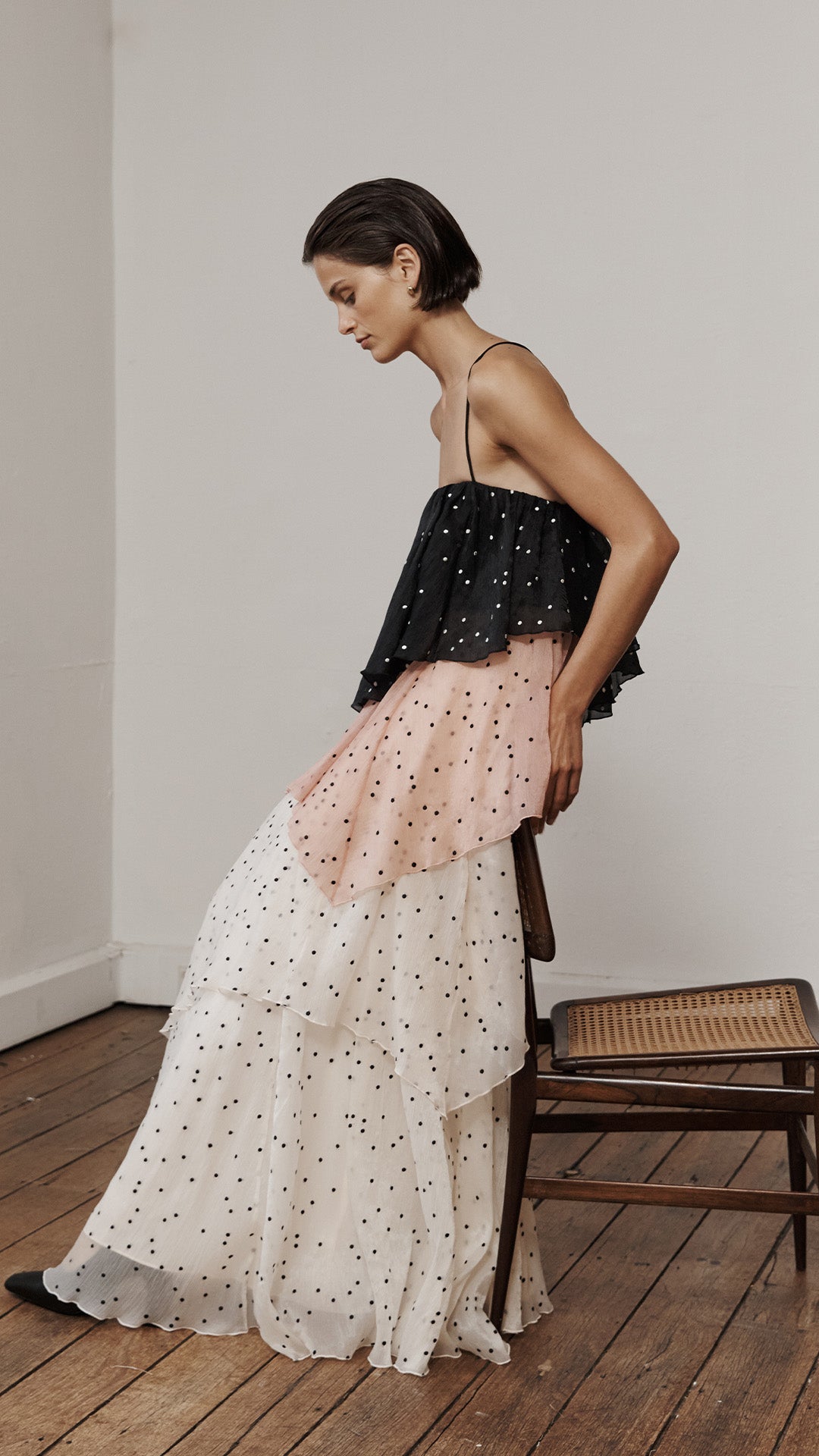 aje dresses Behold Maxi Dress | Boldly Blooming Cobalt Shop Designer Dresses Online |