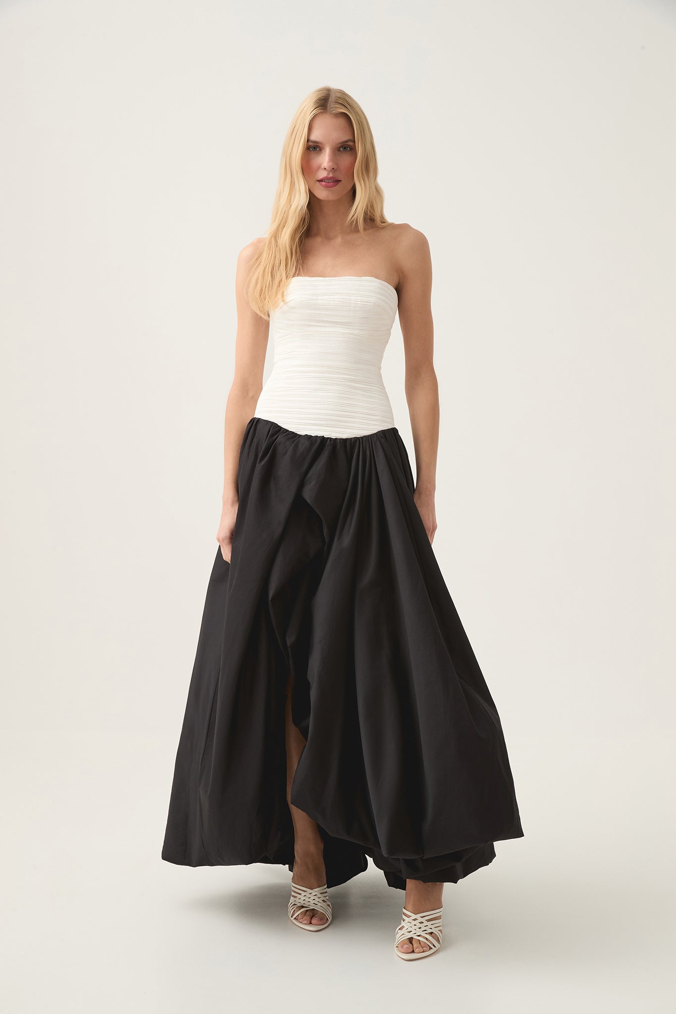Violette Bubble Hem Maxi Drs