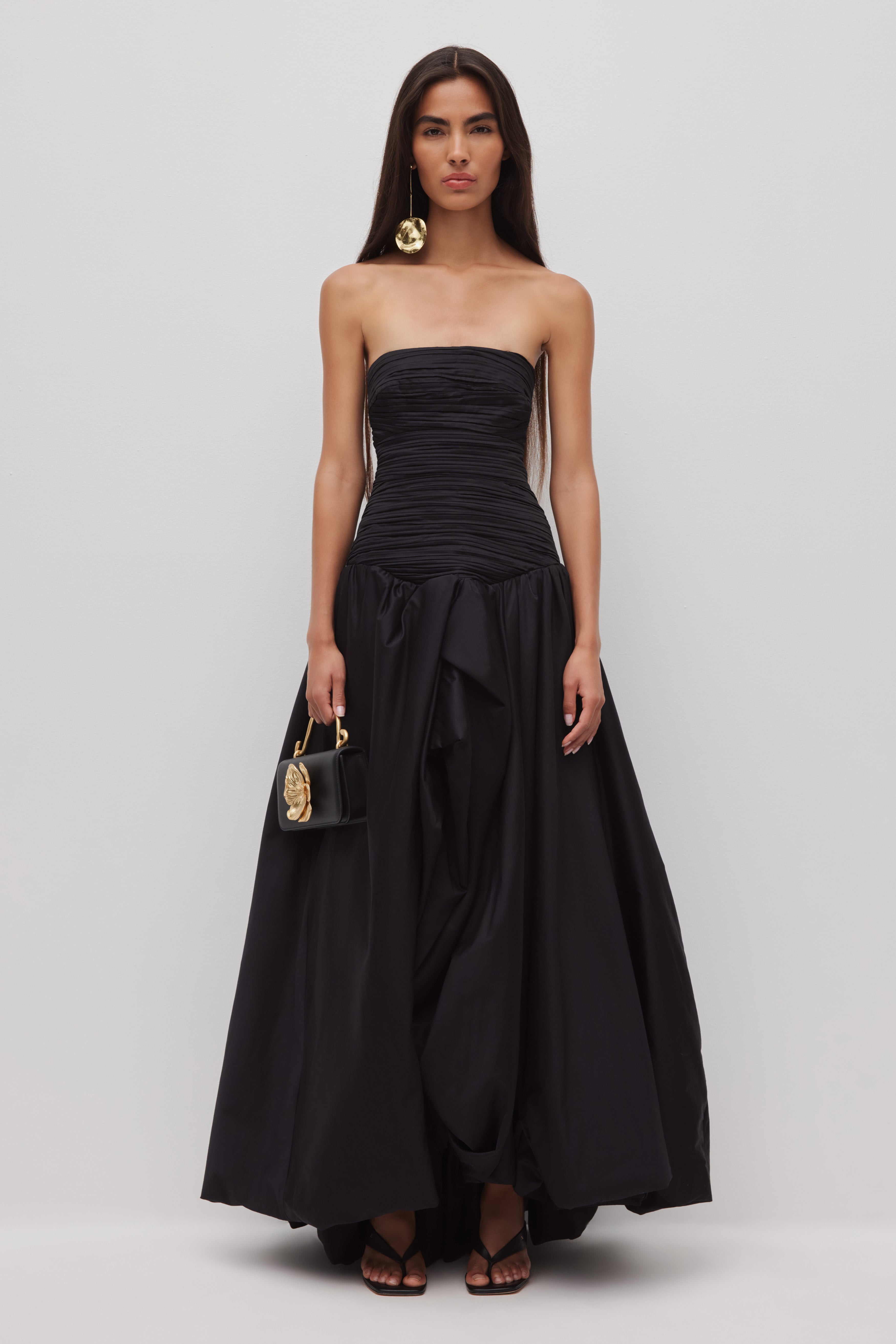 Violette Bubble Hem Maxi Drs Violette Bubble Hem Maxi Drs