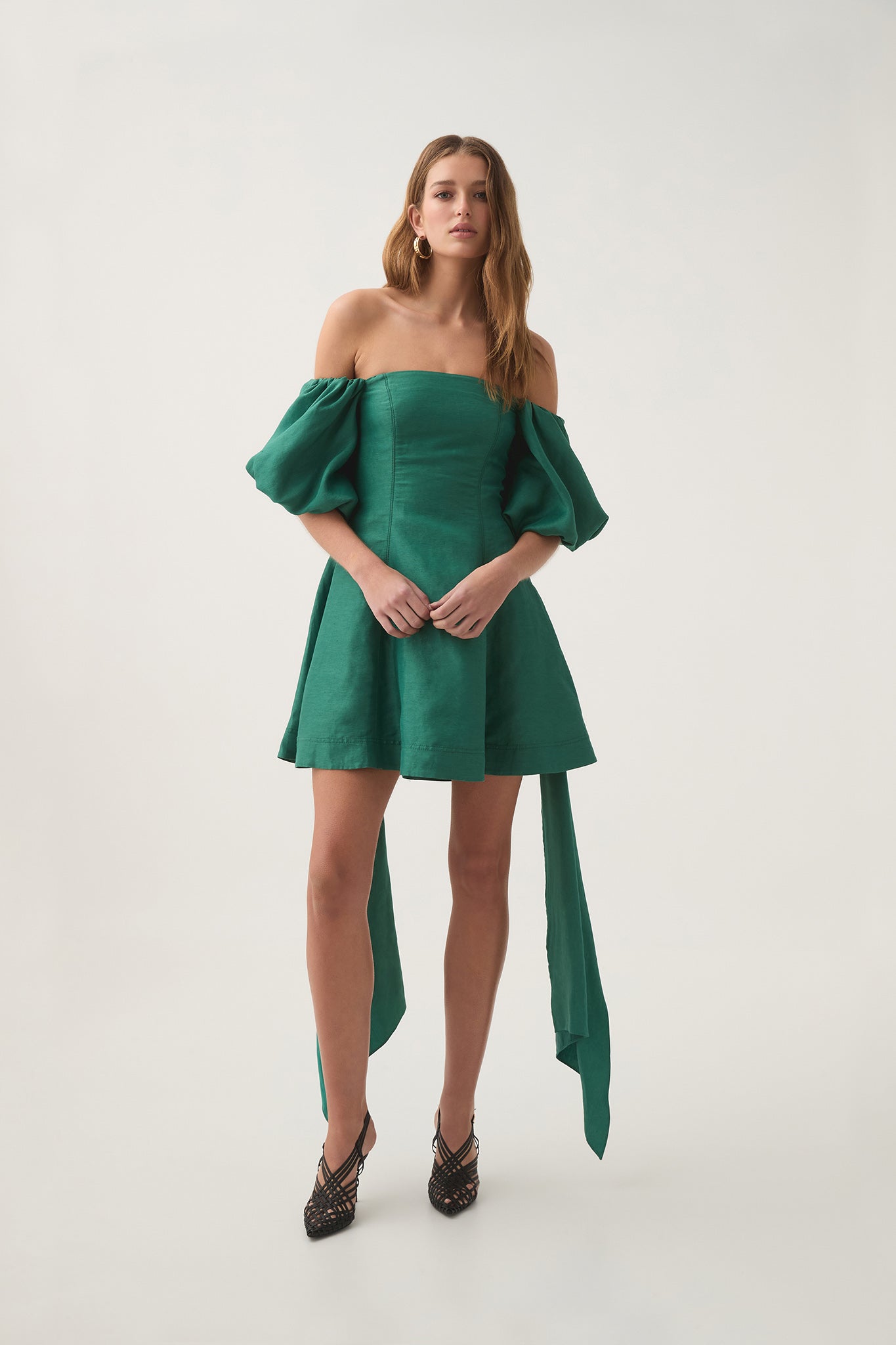 Incarnation Mini Dress-EMERALD / 4 Incarnation Mini Dress-EMERALD / 4