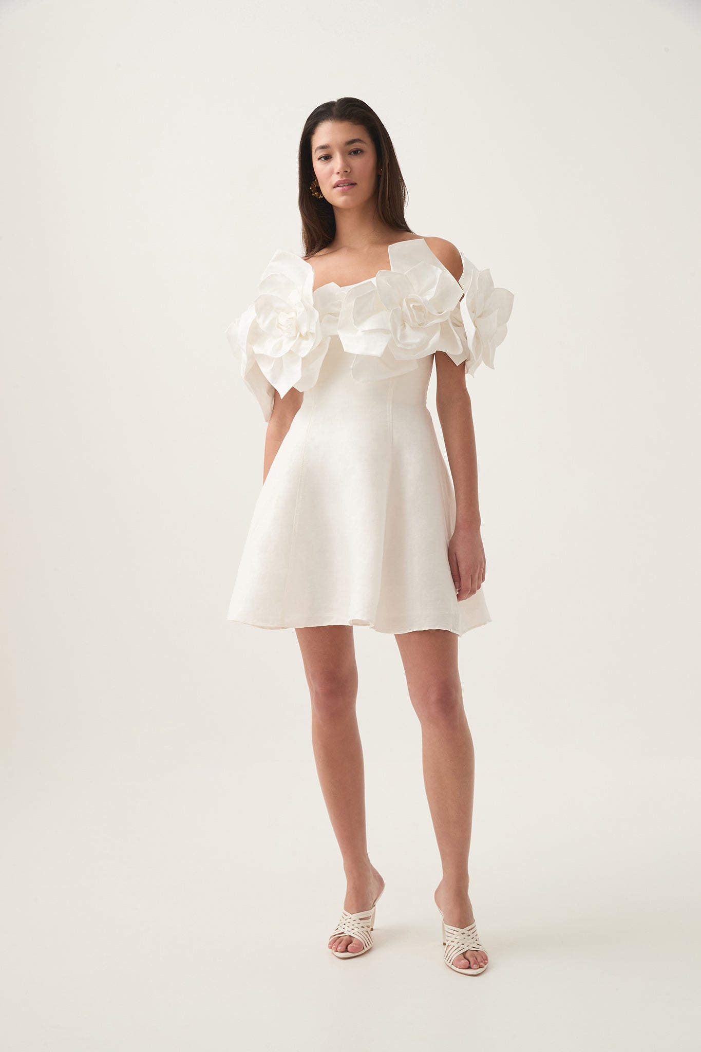 Etta Mini Dress-IVORY / 4 Etta Mini Dress-IVORY / 4