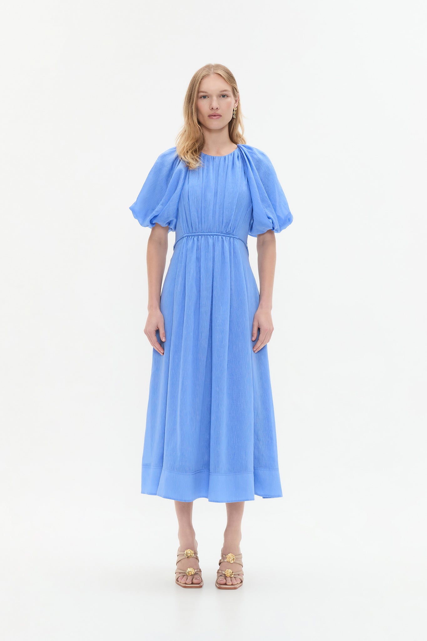 Alma Midi Dress-MIST BLUE / 4 Alma Midi Dress-MIST BLUE / 4