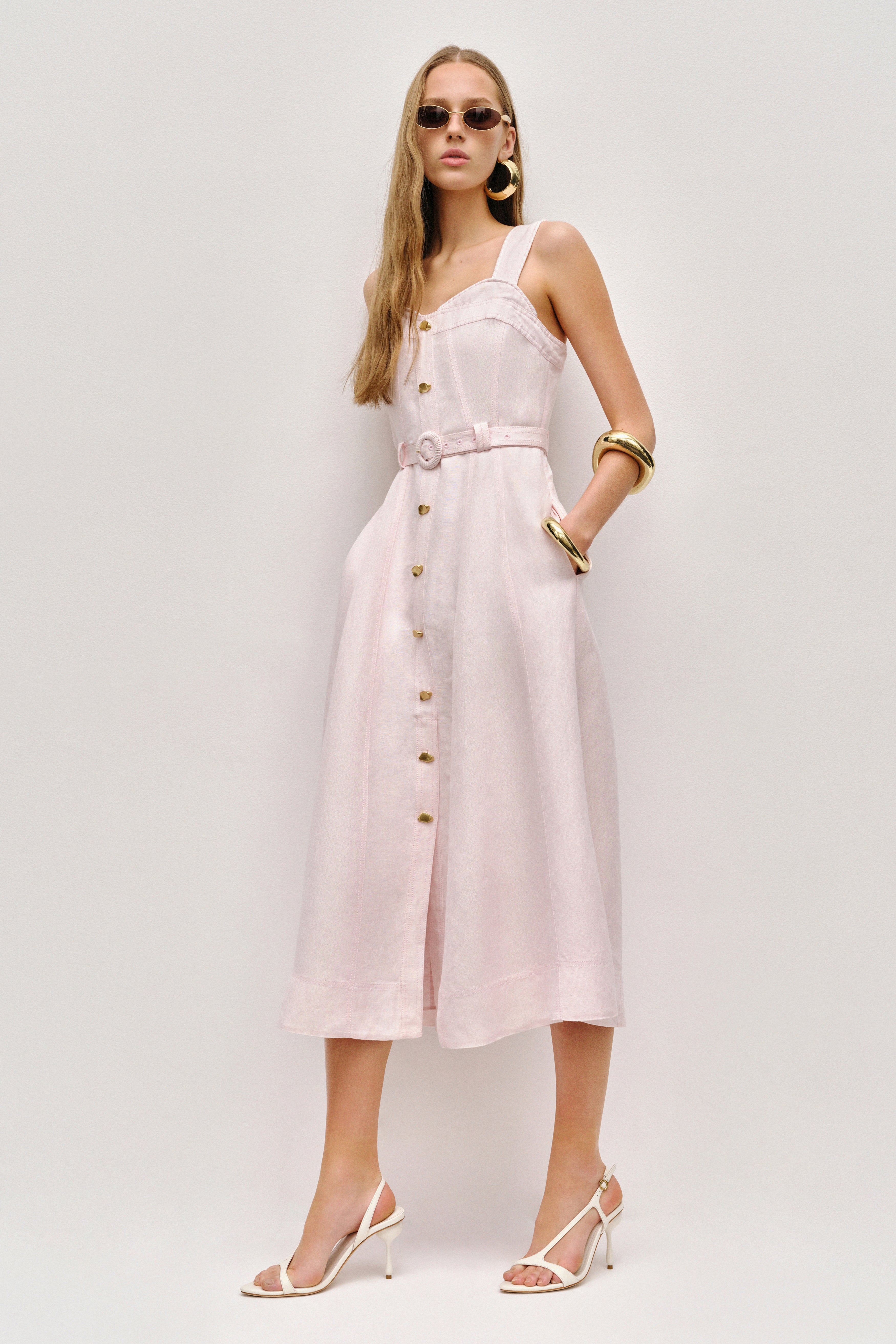 Celeste Utility Midi Dress Celeste Utility Midi Dress