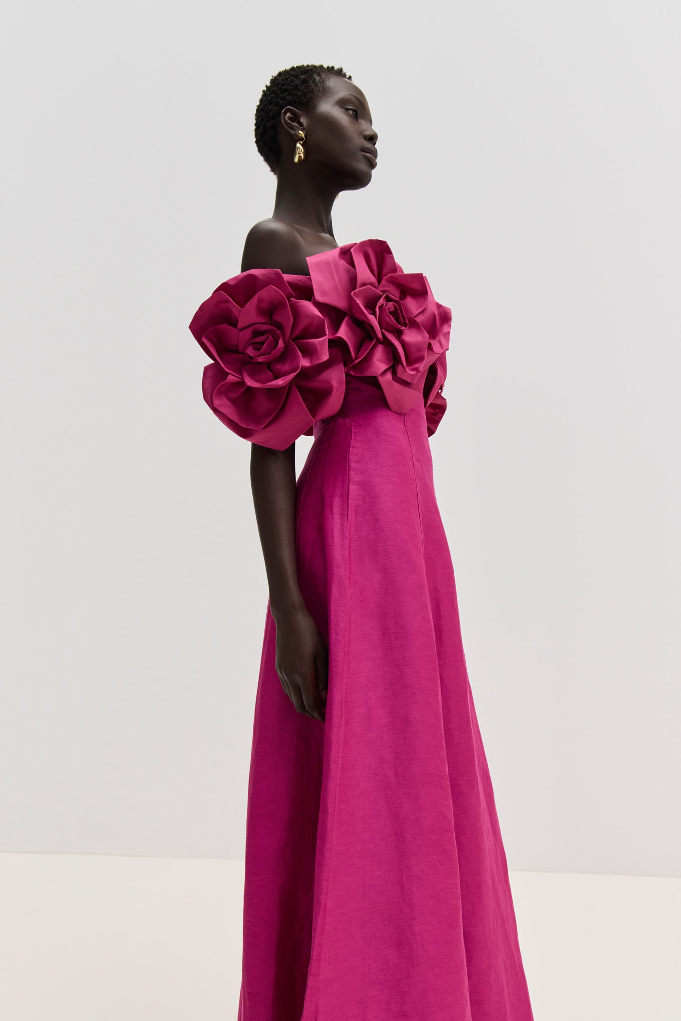 Etta Gown | Magenta | Aje Aje International Etta Gown | Magenta | Aje Aje International
