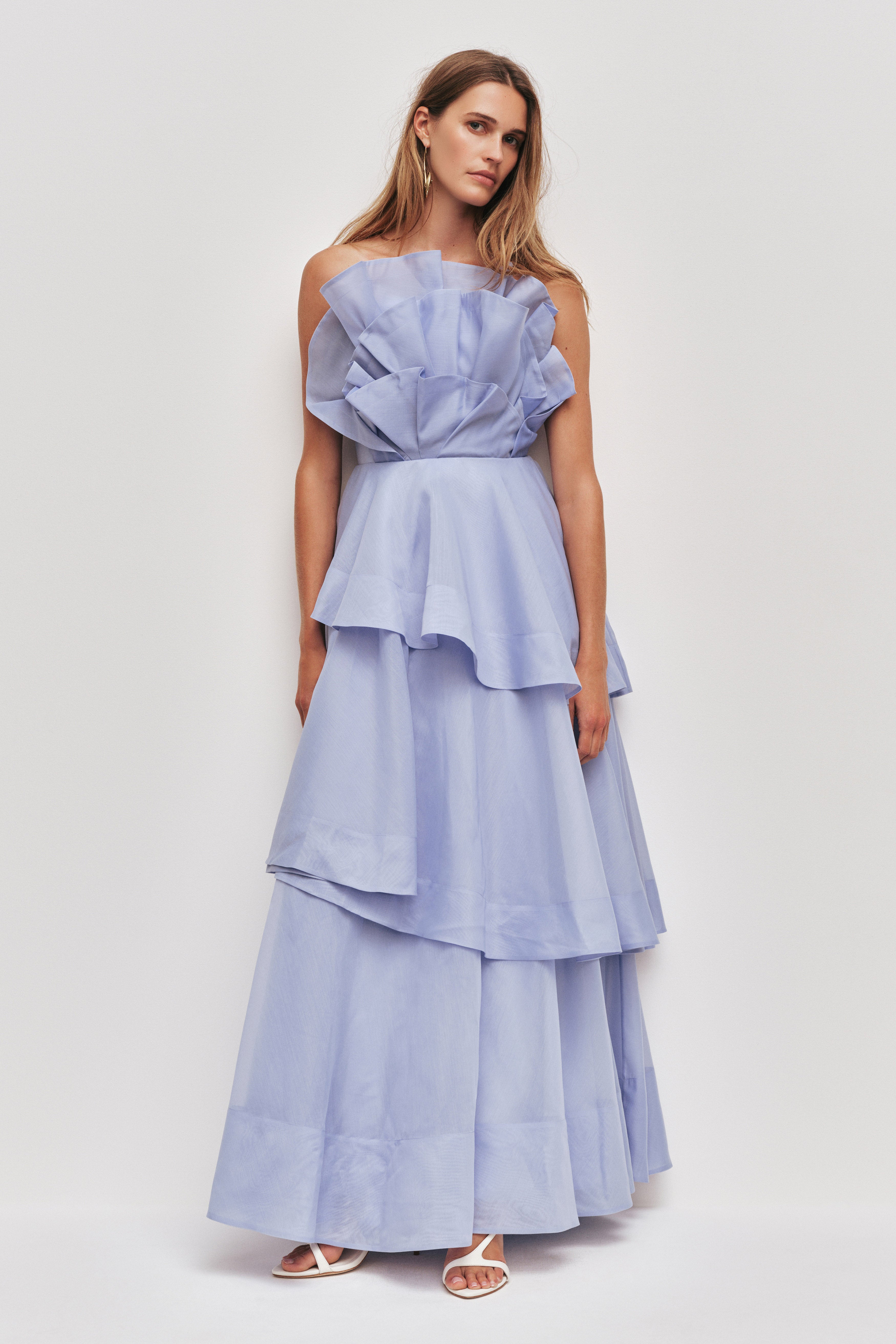 Selestia Gown | Pale Blue | Aje Aje International Selestia Gown | Pale Blue | Aje Aje International