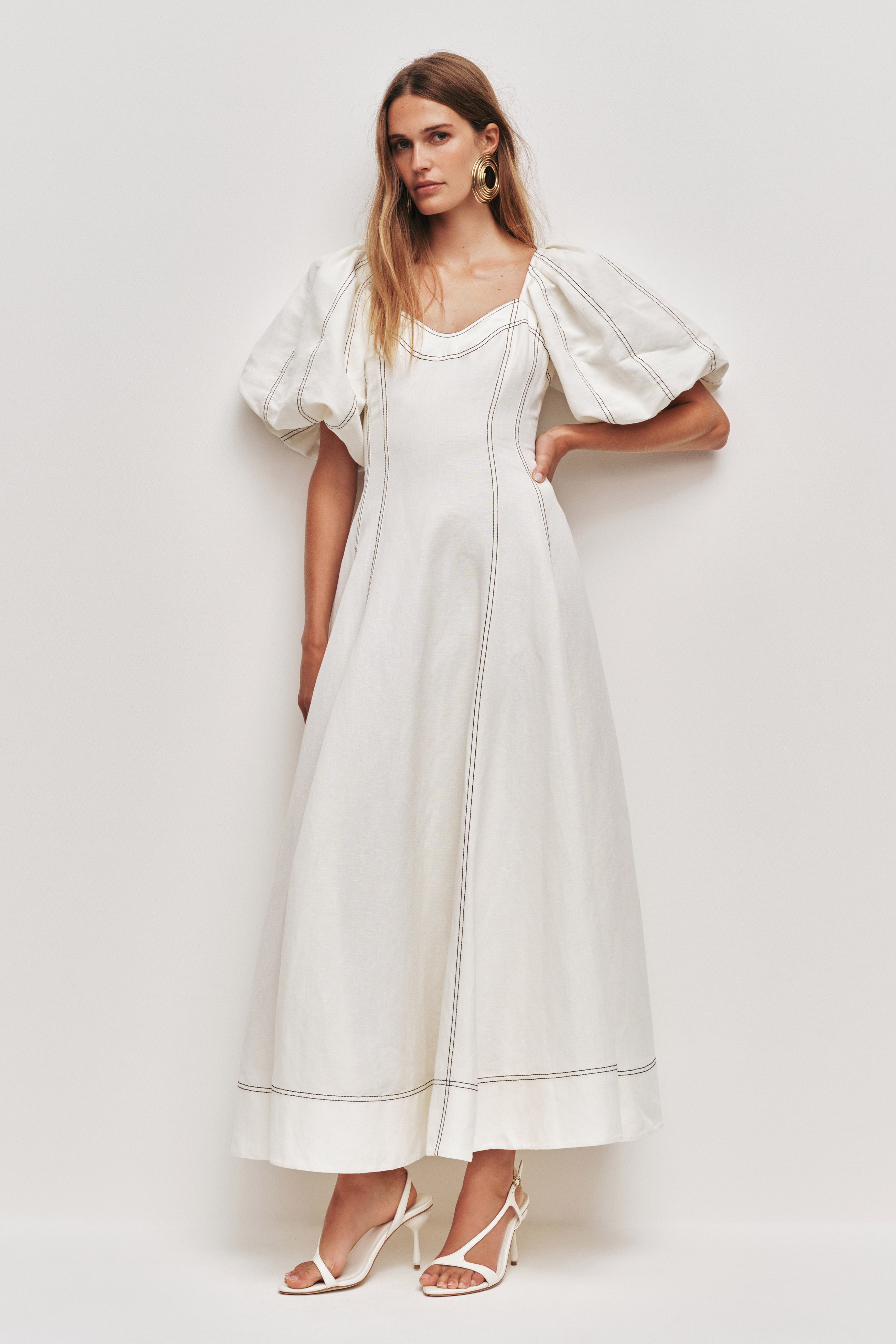 aje evermore midi dress Aje - AJE