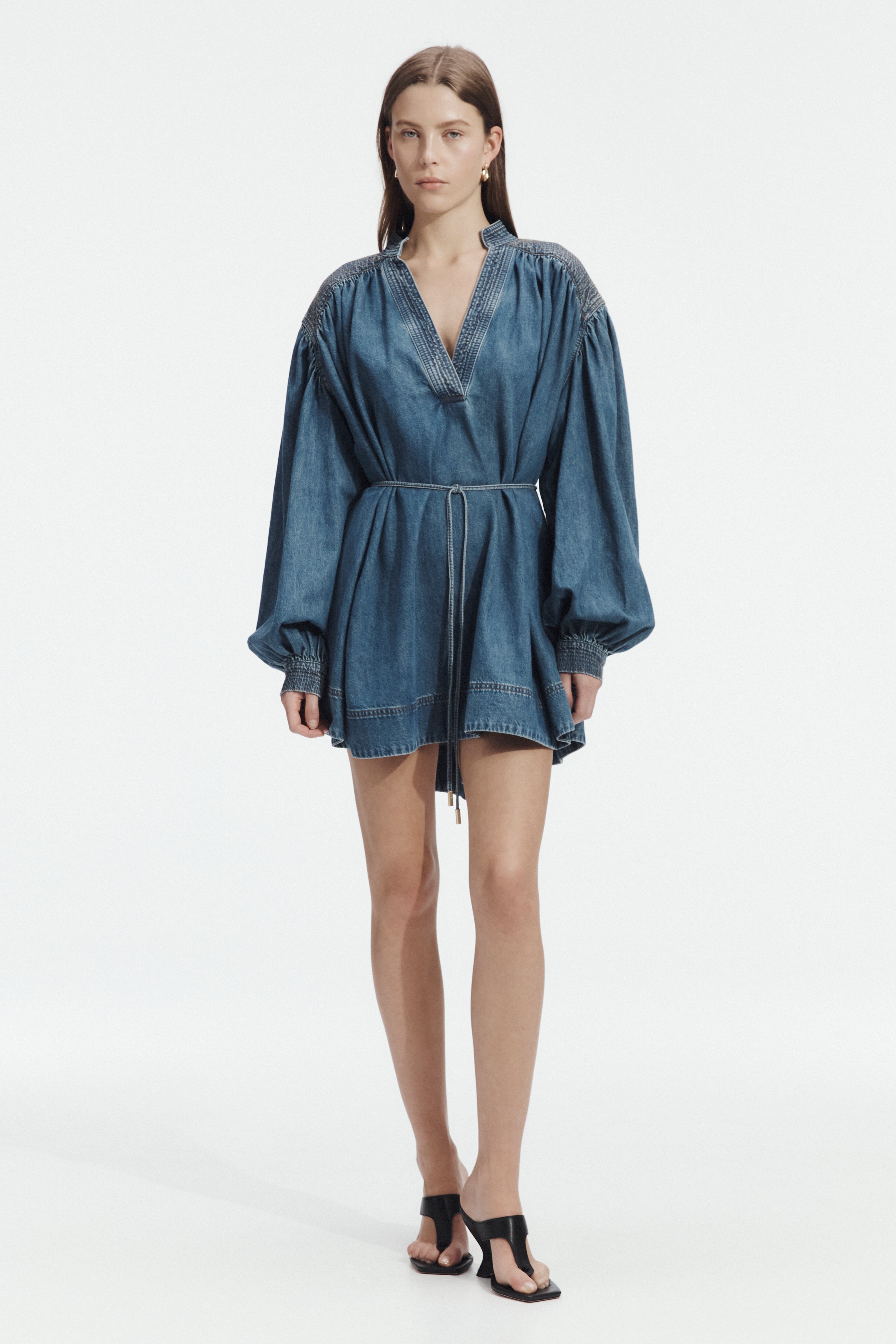 Viva Denim Mini Dress