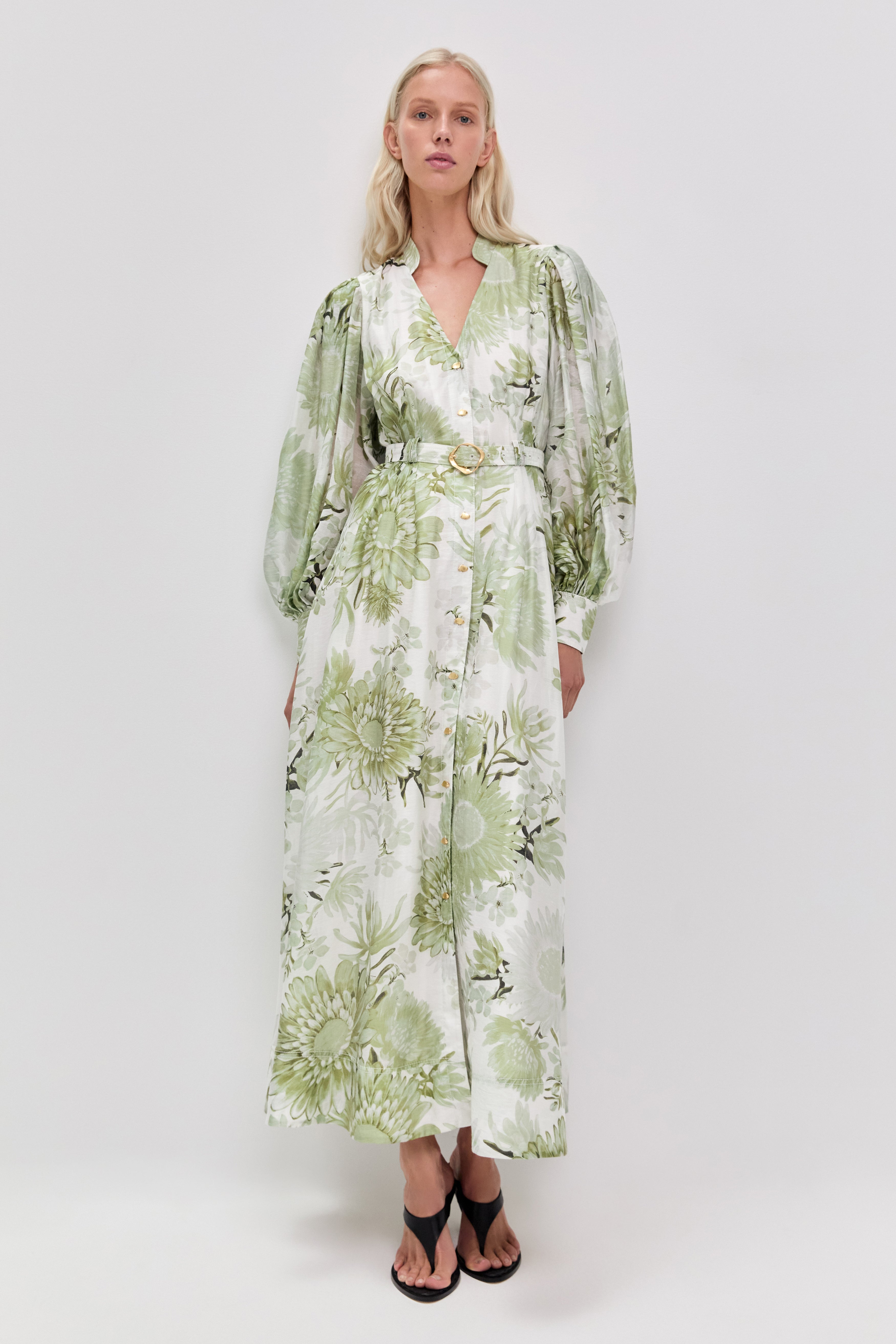 Reflector Shirt Dress