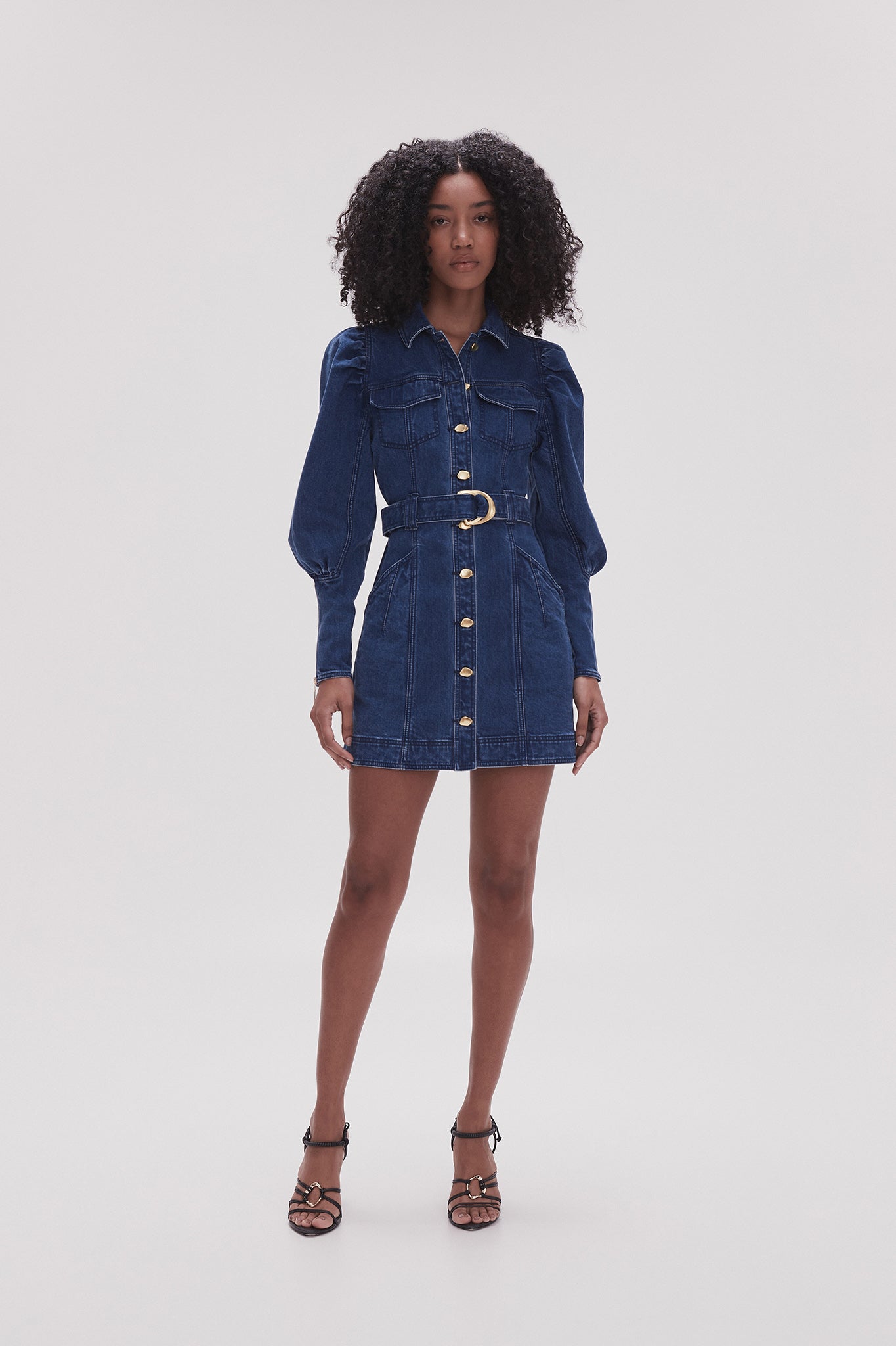 May Denim Long Sleeve Dress May Denim Long Sleeve Dress