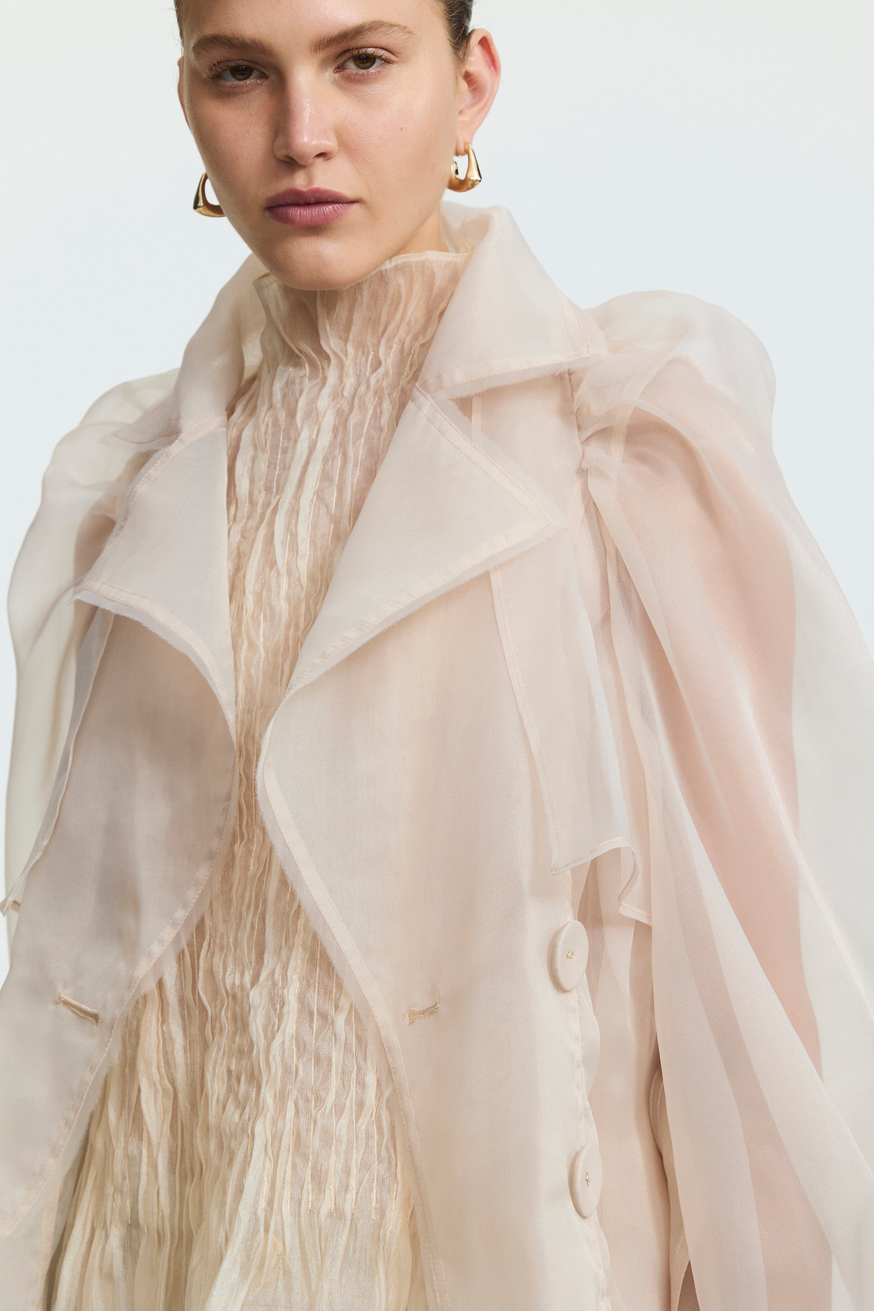 aere アエレ 2025 sheer tumbler jacket クリーム Renew Jacket | Coconut Cream | Aje – Aje International