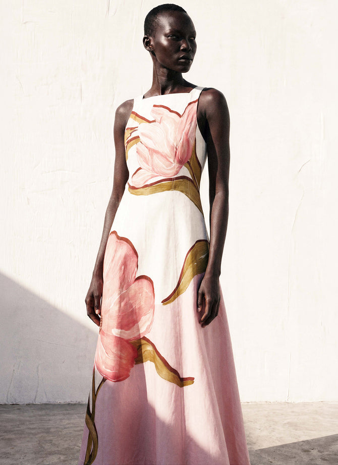 Soundscape Maxi Dress | Sea Breeze