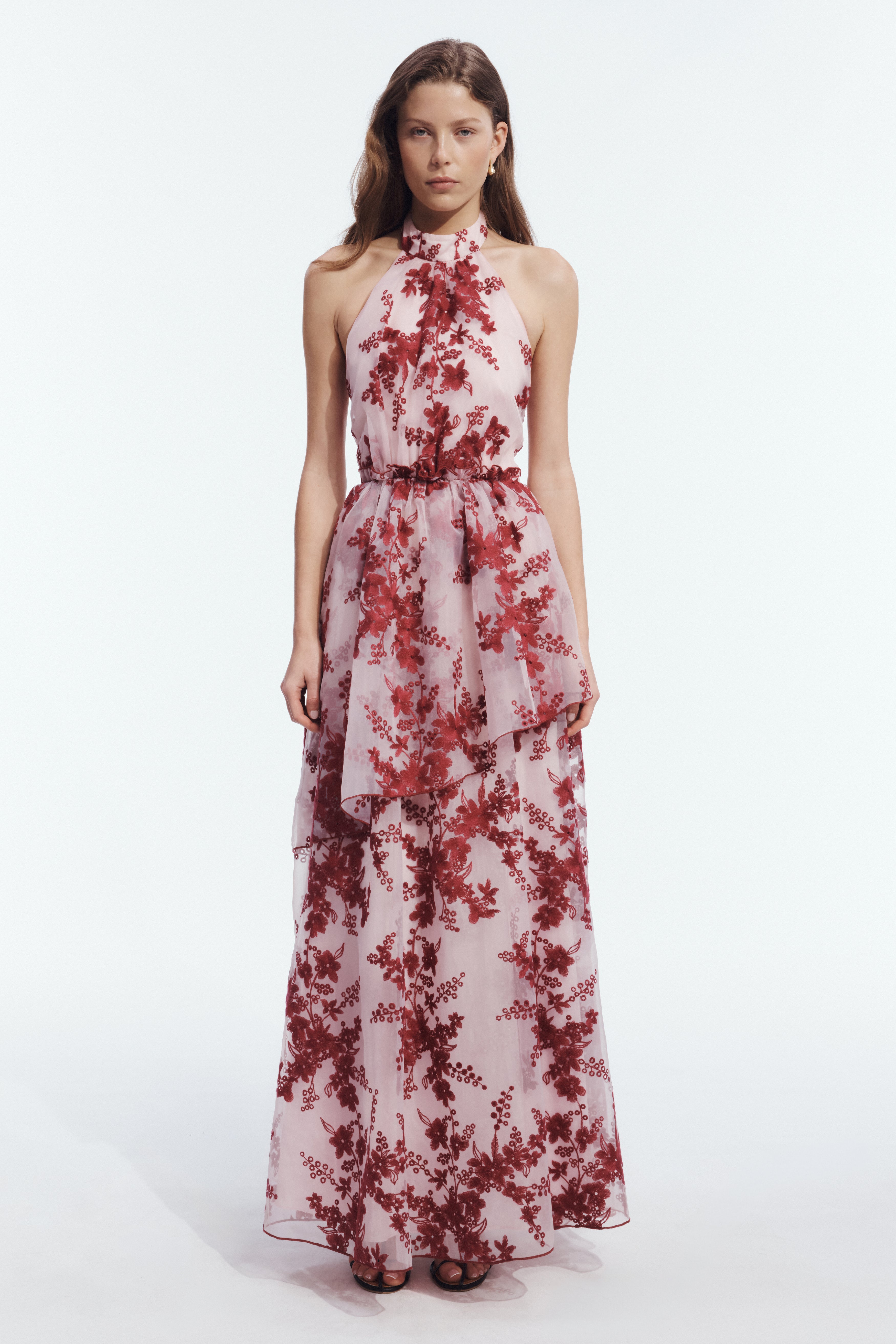 Poetina Embroidered Gown