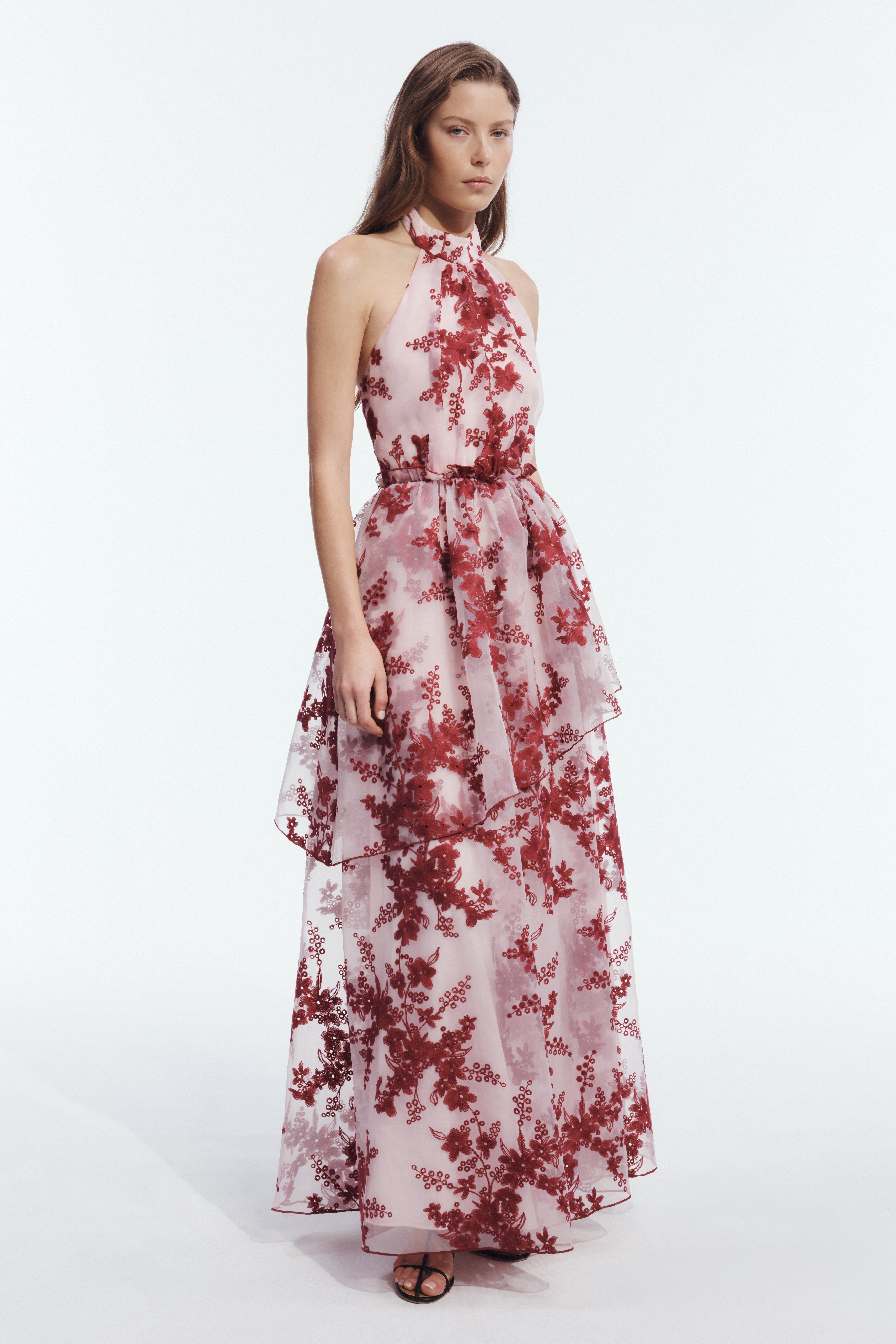 Poetina Embroidered Gown