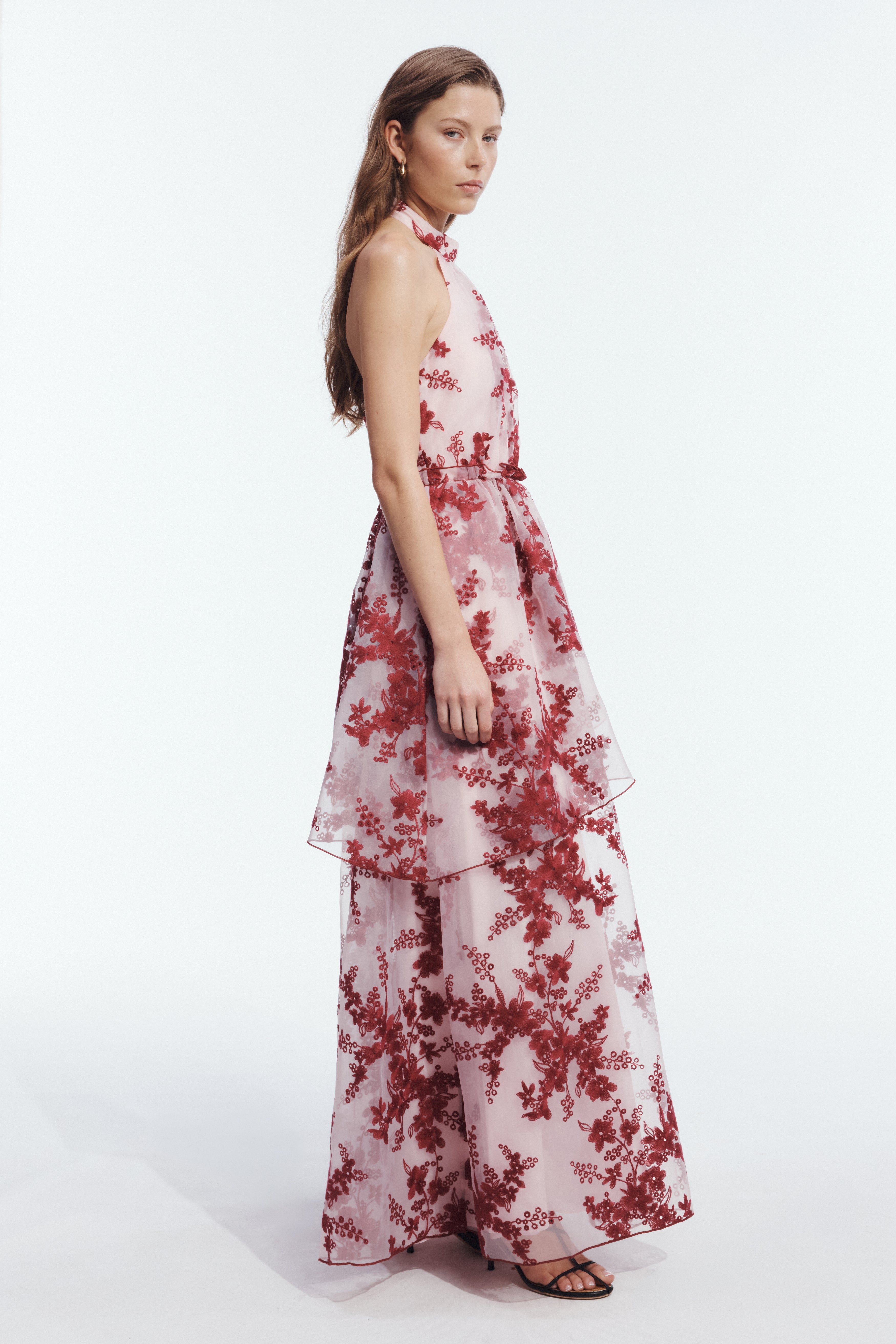 Poetina Embroidered Gown