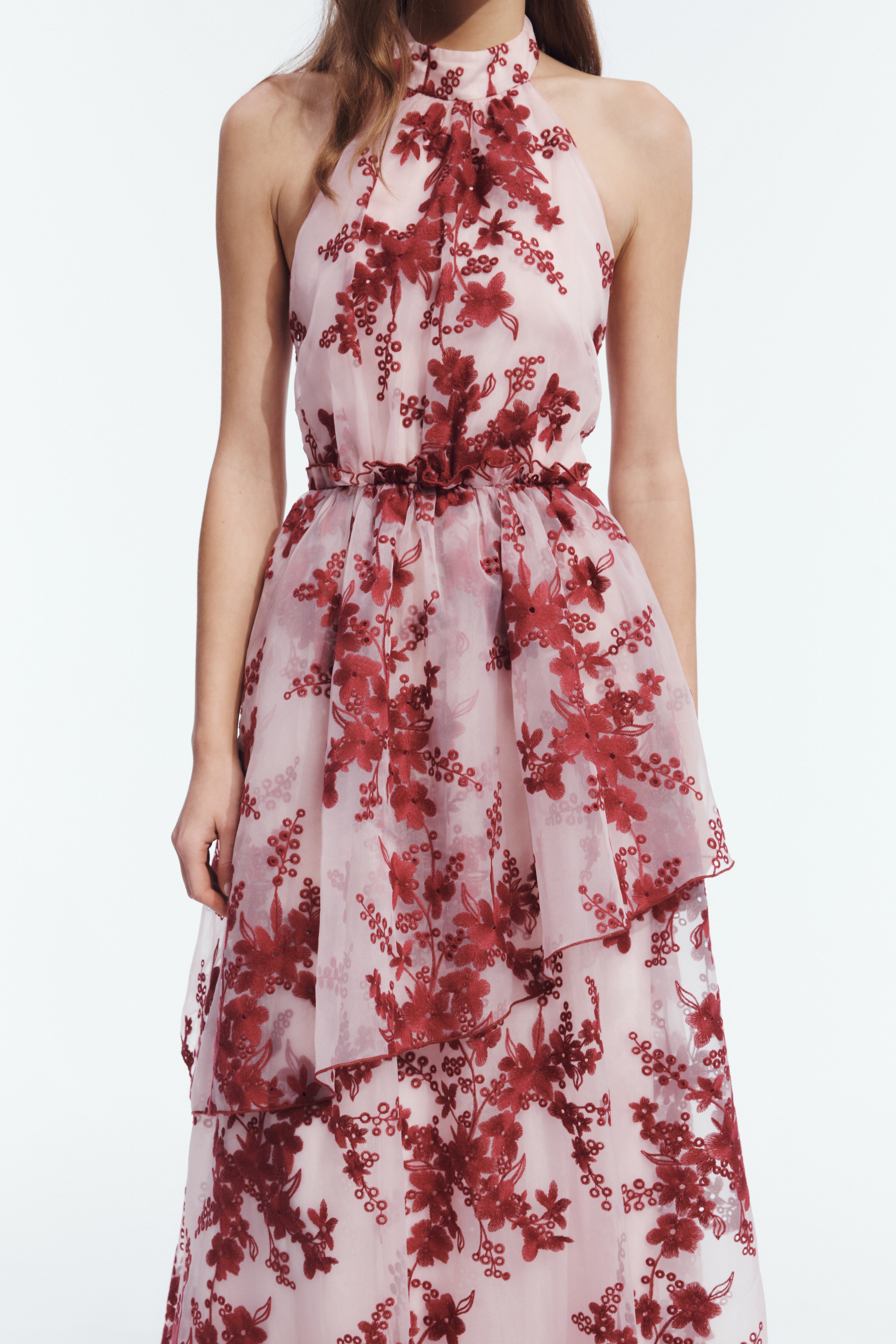 Poetina Embroidered Gown