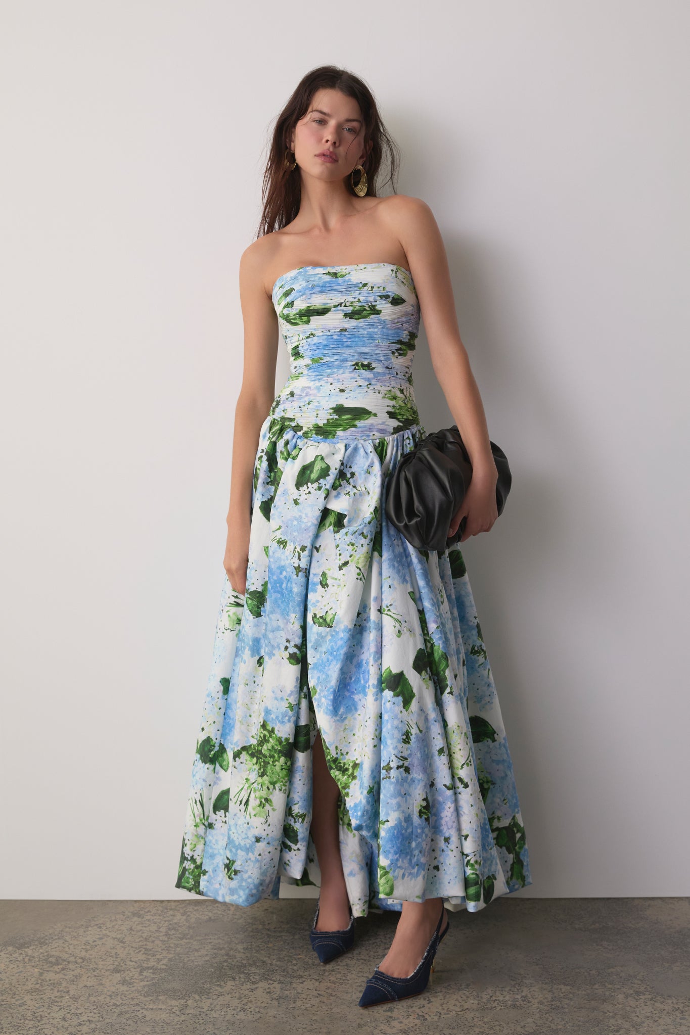 Behold Maxi Dress | Blue Hydrangea | Aje Aje International Behold Maxi Dress | Blue Hydrangea | Aje Aje International