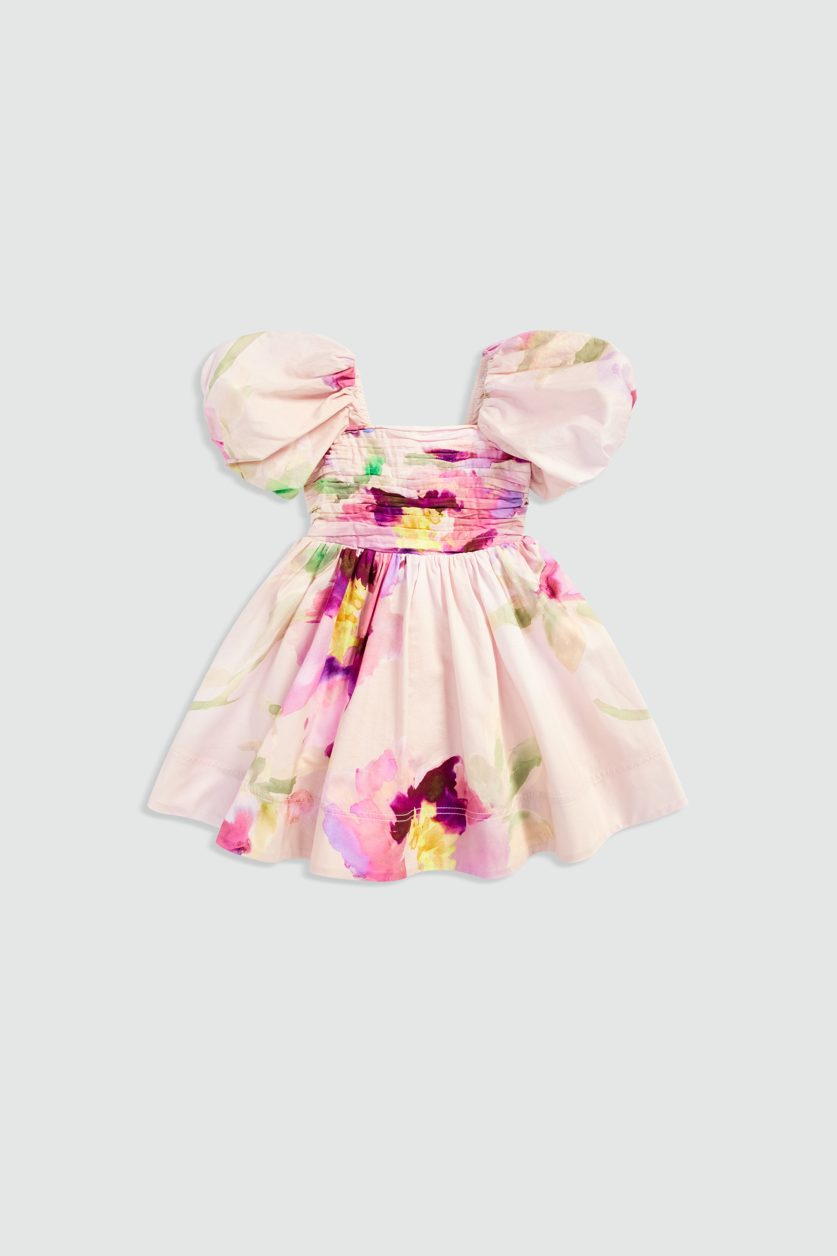 Piper Kids Puff Sleeve Dress