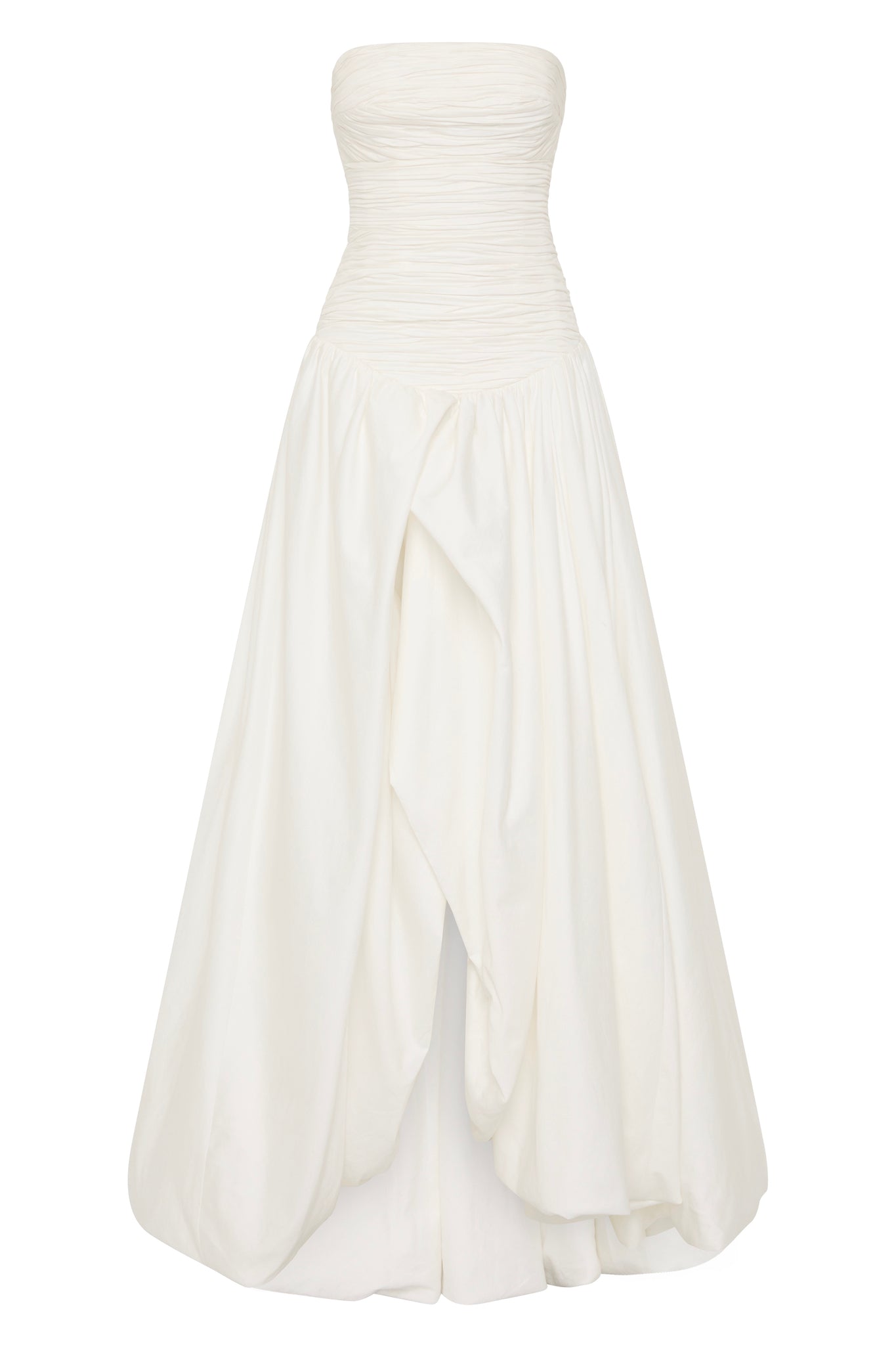 aje white long dress Fleur Maxi Dress-IVORY COLLAGE FLORAL / 6