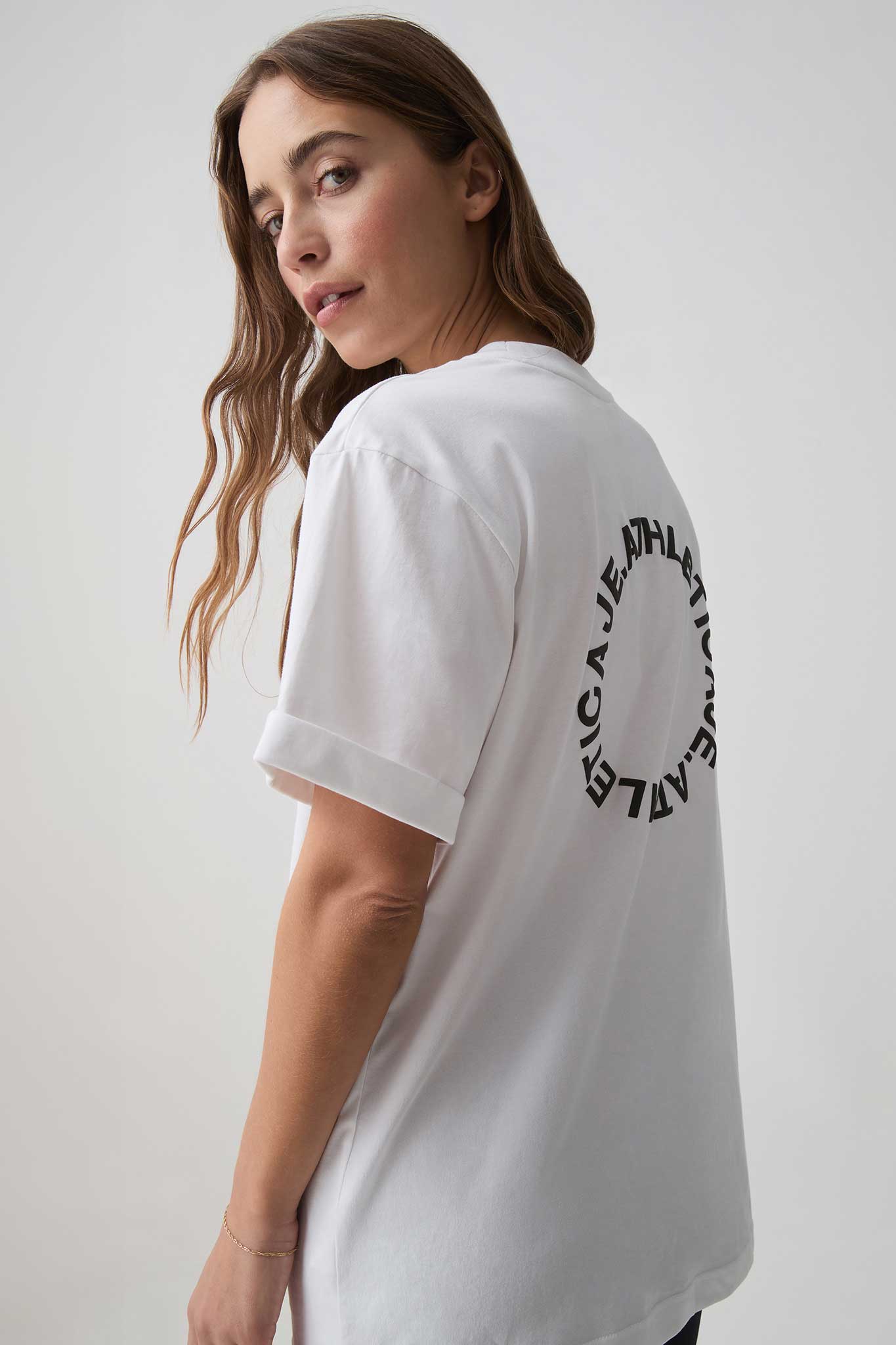 Aa Infinity Classic AA Infinity Tee 102 | White & Black | AJE ATHLETICA – Aje ...