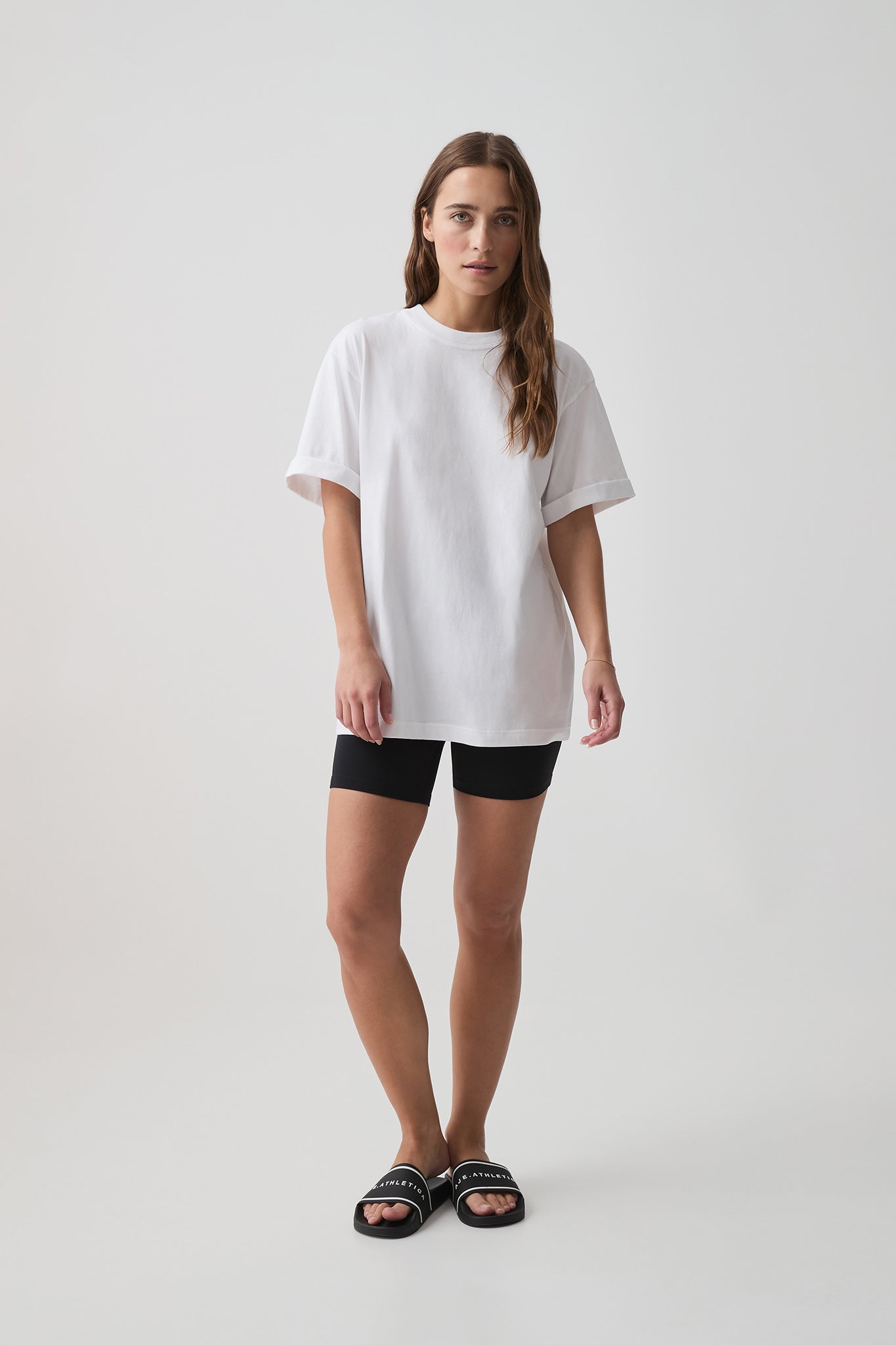 Aa Infinity Classic AA Infinity Tee 102 | White & Black | AJE ATHLETICA – Aje ...