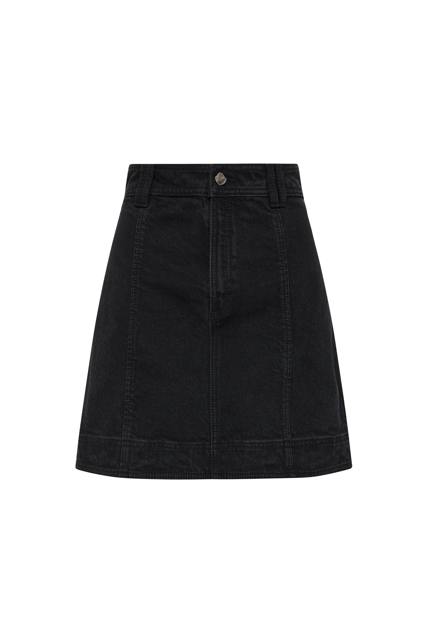 Maya Denim Mini Dress | Black | Aje Aje International Maya Denim Mini Dress | Black | Aje Aje International