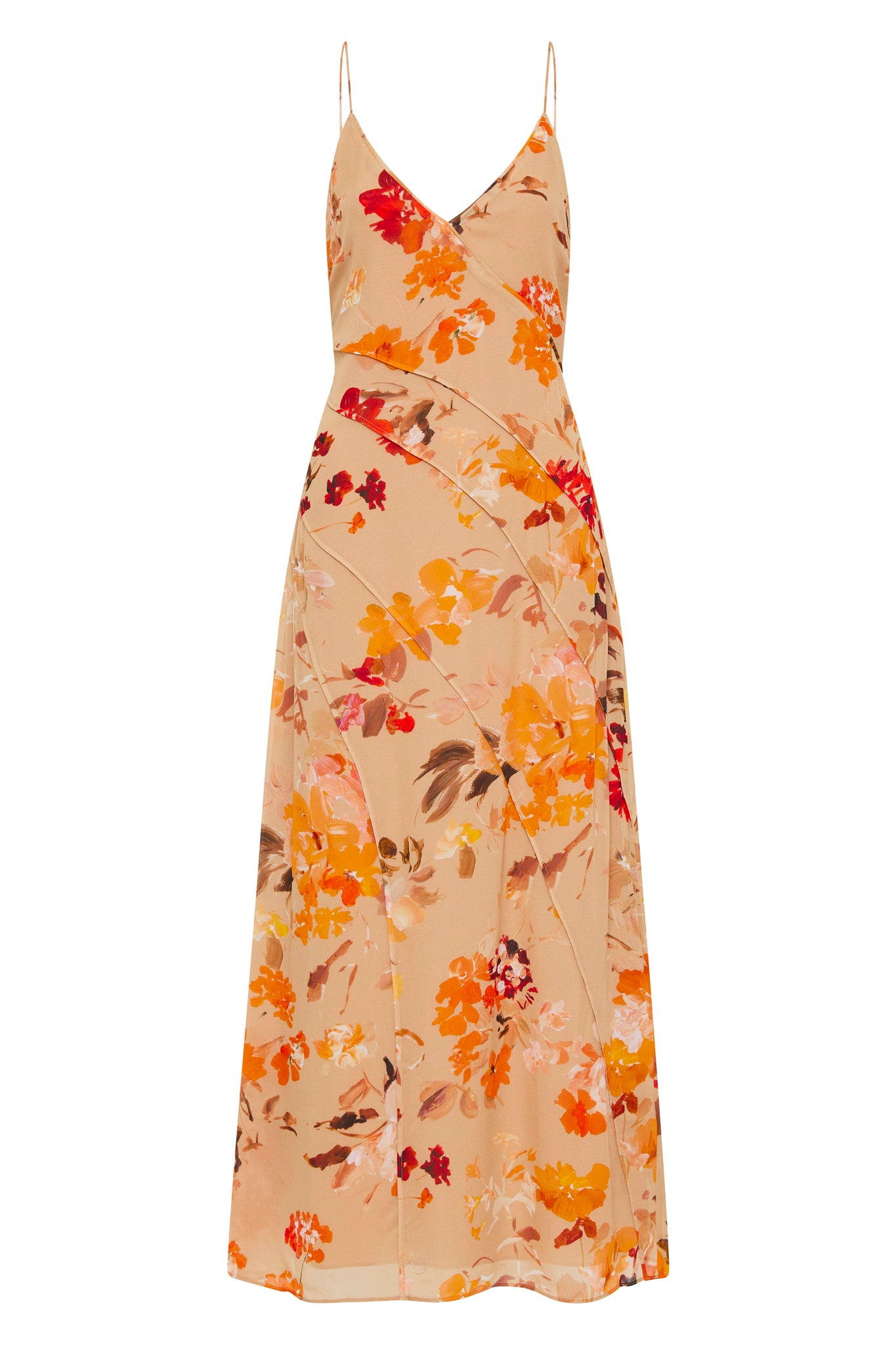 aje exurbia seamed midi dress Exurbia Seamed Midi Dress | Meadow Blooms