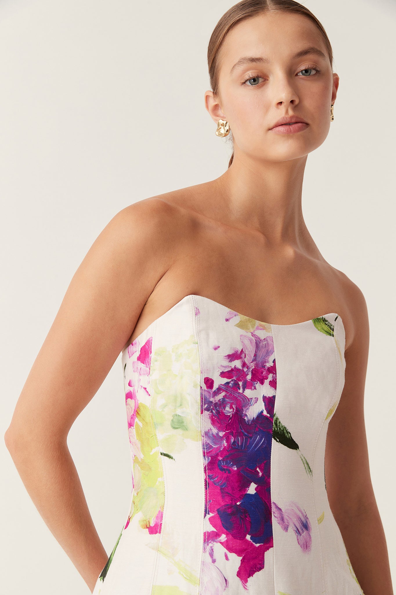 aje victoria midi dress Victoria Midi Dress| Wild Hydrangea