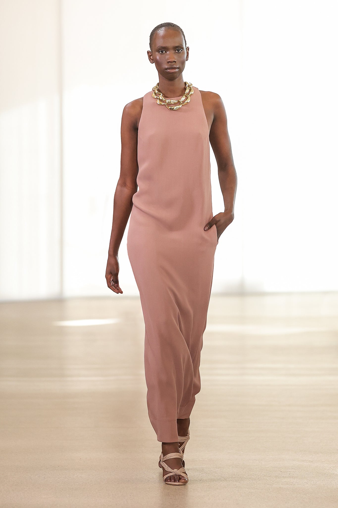 aje chocolate brown dress Aje Chocolate Brown Bubble Dress