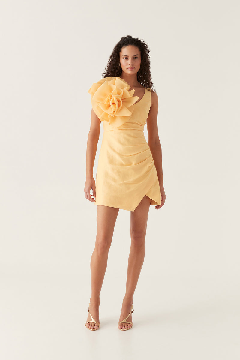 Energy Mini Dress | Marigold Yellow | Aje – Aje ROW