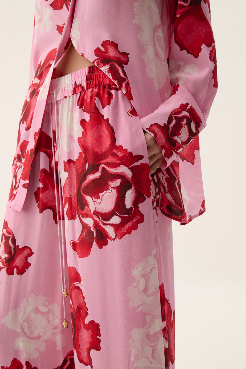 Aje Atomic Silk Pant in Horizon