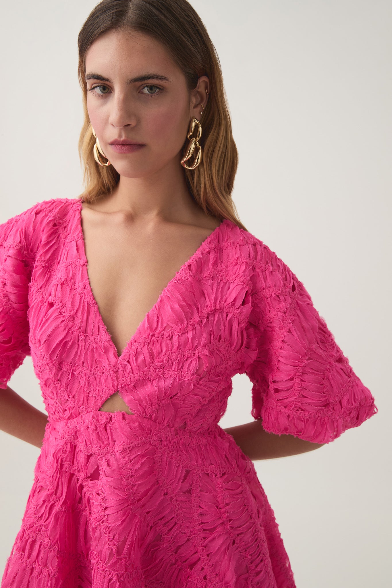 Florential Mini Swing Dress-AZALEA PINK / 4 Florential Mini Swing Dress-AZALEA PINK / 4