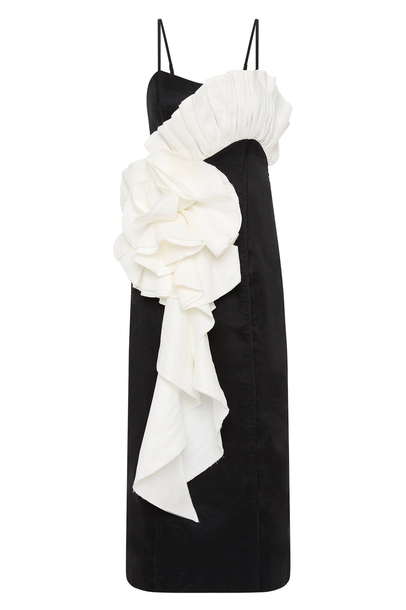 aje black and white dress Aje, Psychedelia Cut Out Mini Dress AU6/US2