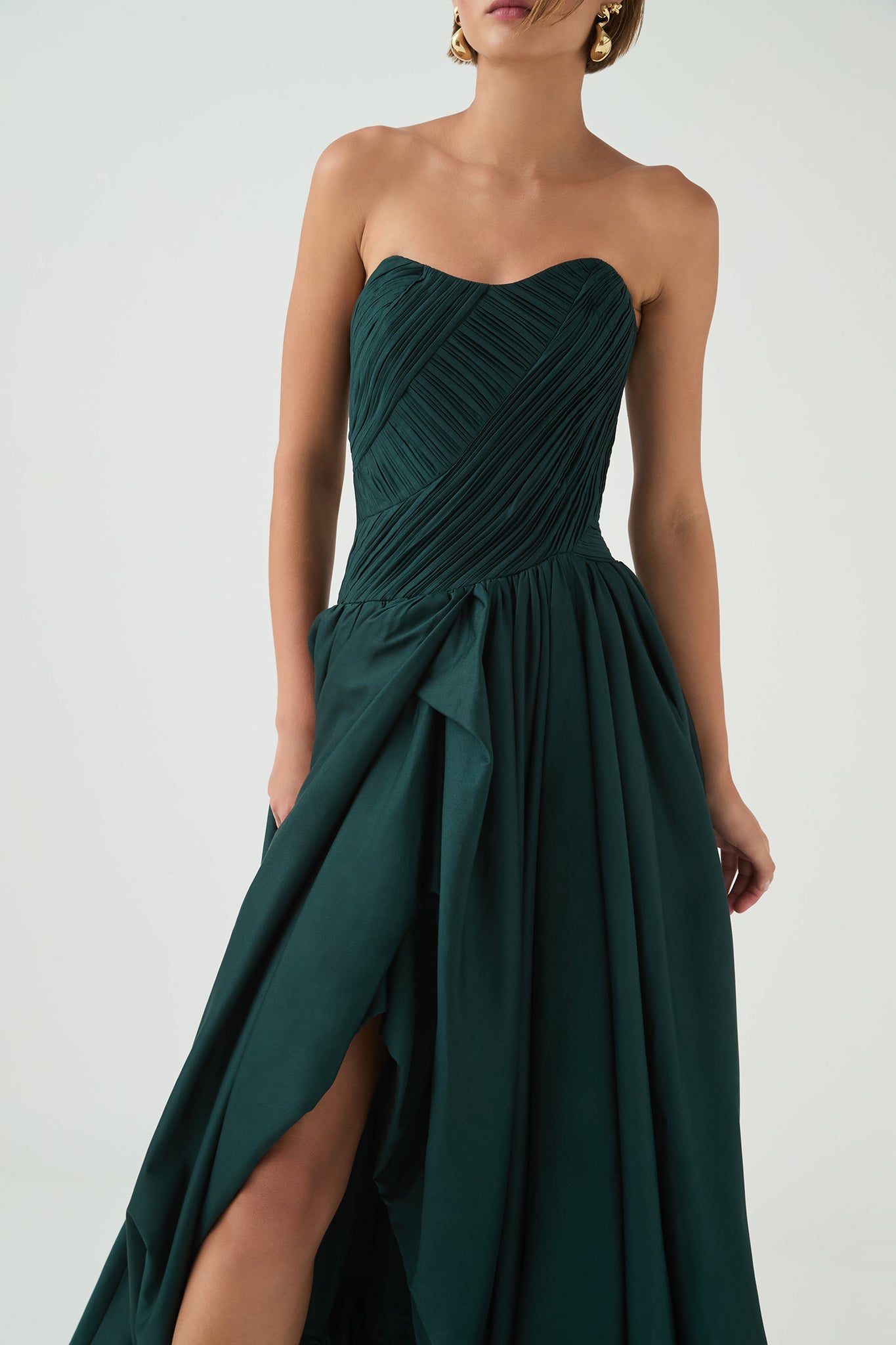 Spatial Maxi Dress-BONSAI GREEN / 4 Spatial Maxi Dress-BONSAI GREEN / 4
