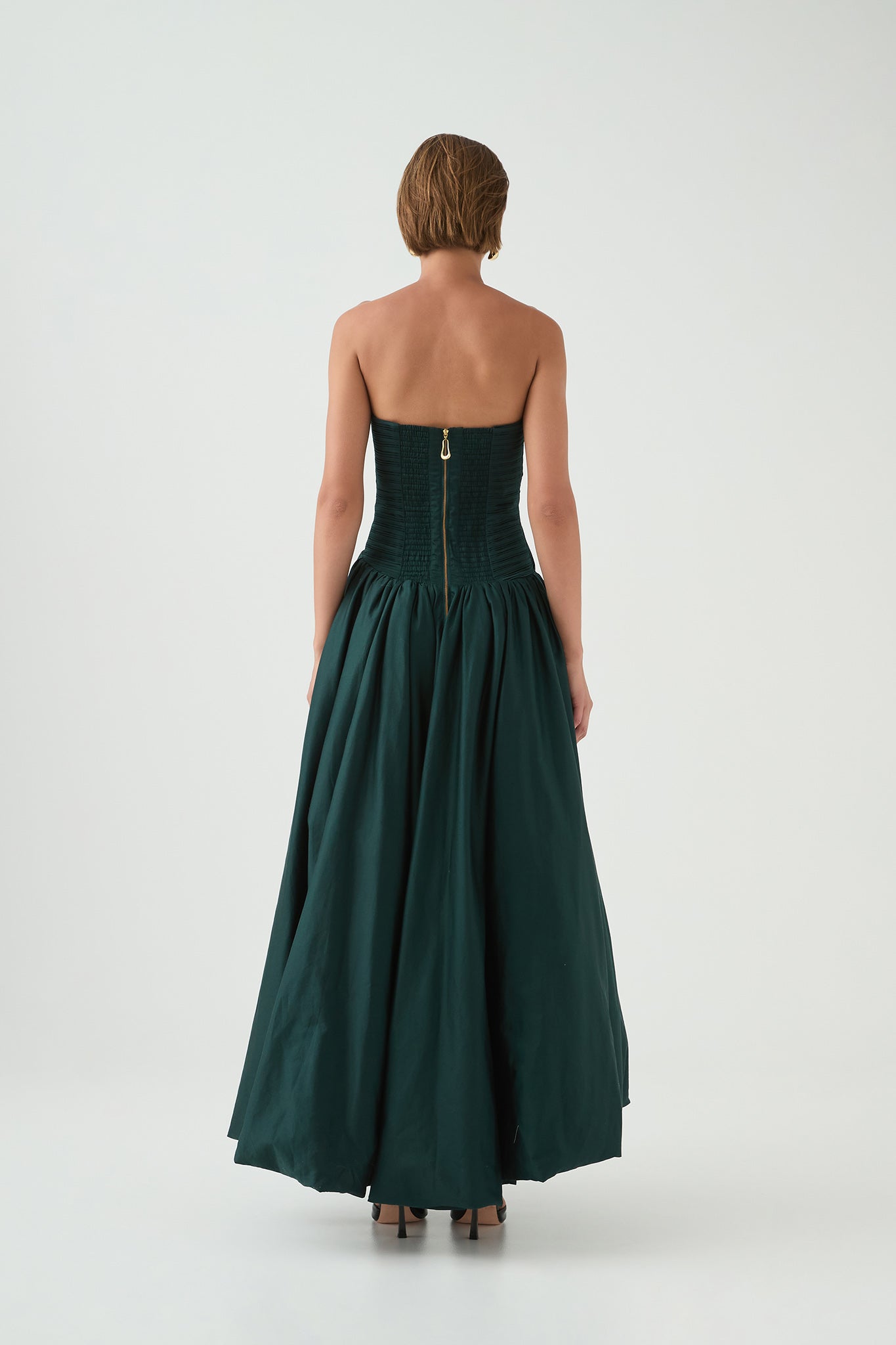 Spatial Maxi Dress-BONSAI GREEN / 4 Spatial Maxi Dress-BONSAI GREEN / 4