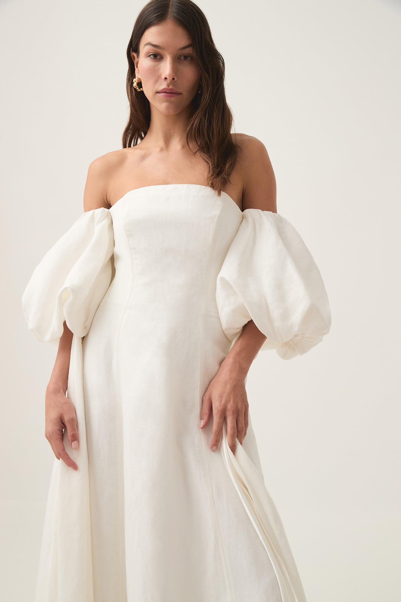 aje ivory dress Alexa Mini Dress