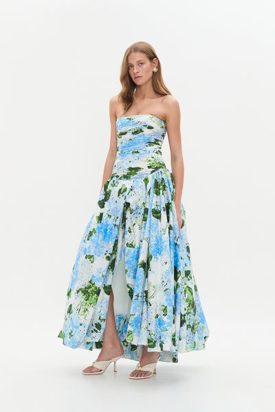 Behold Maxi Dress | Blue Hydrangea