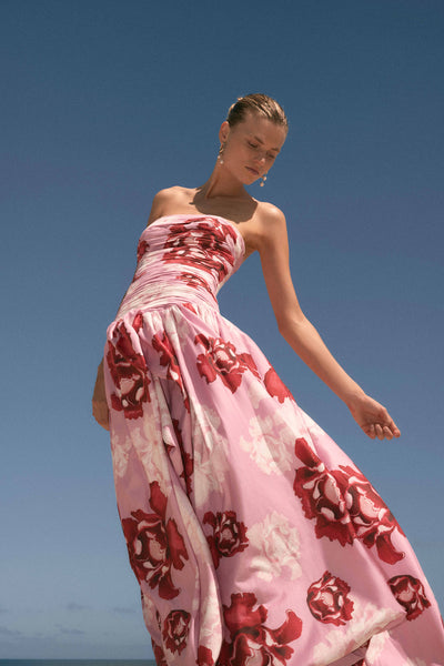 Behold Maxi Dress-PINK BOLDY BLOOMING / 6 Behold Maxi Dress-PINK BOLDY BLOOMING / 6