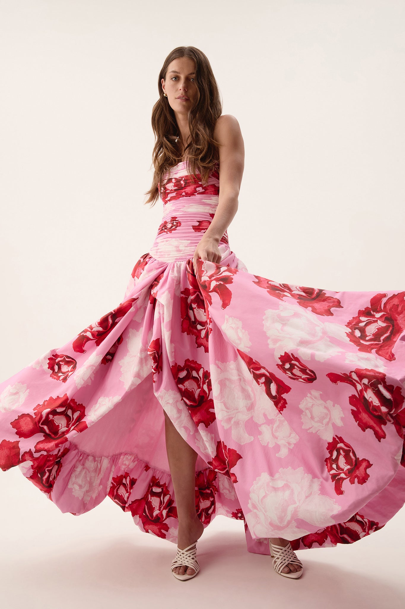 Behold Maxi Dress-PINK BOLDY BLOOMING / 6 Behold Maxi Dress-PINK BOLDY BLOOMING / 6