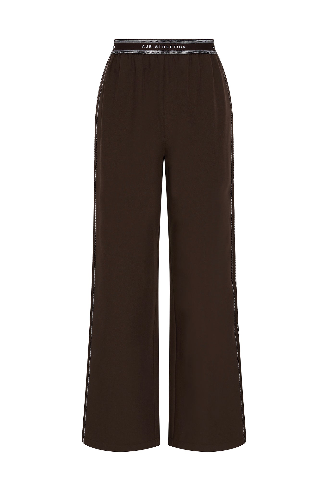 Logo Elastic Pant 513 | Chocolate | Aje Athletica – Aje ROW