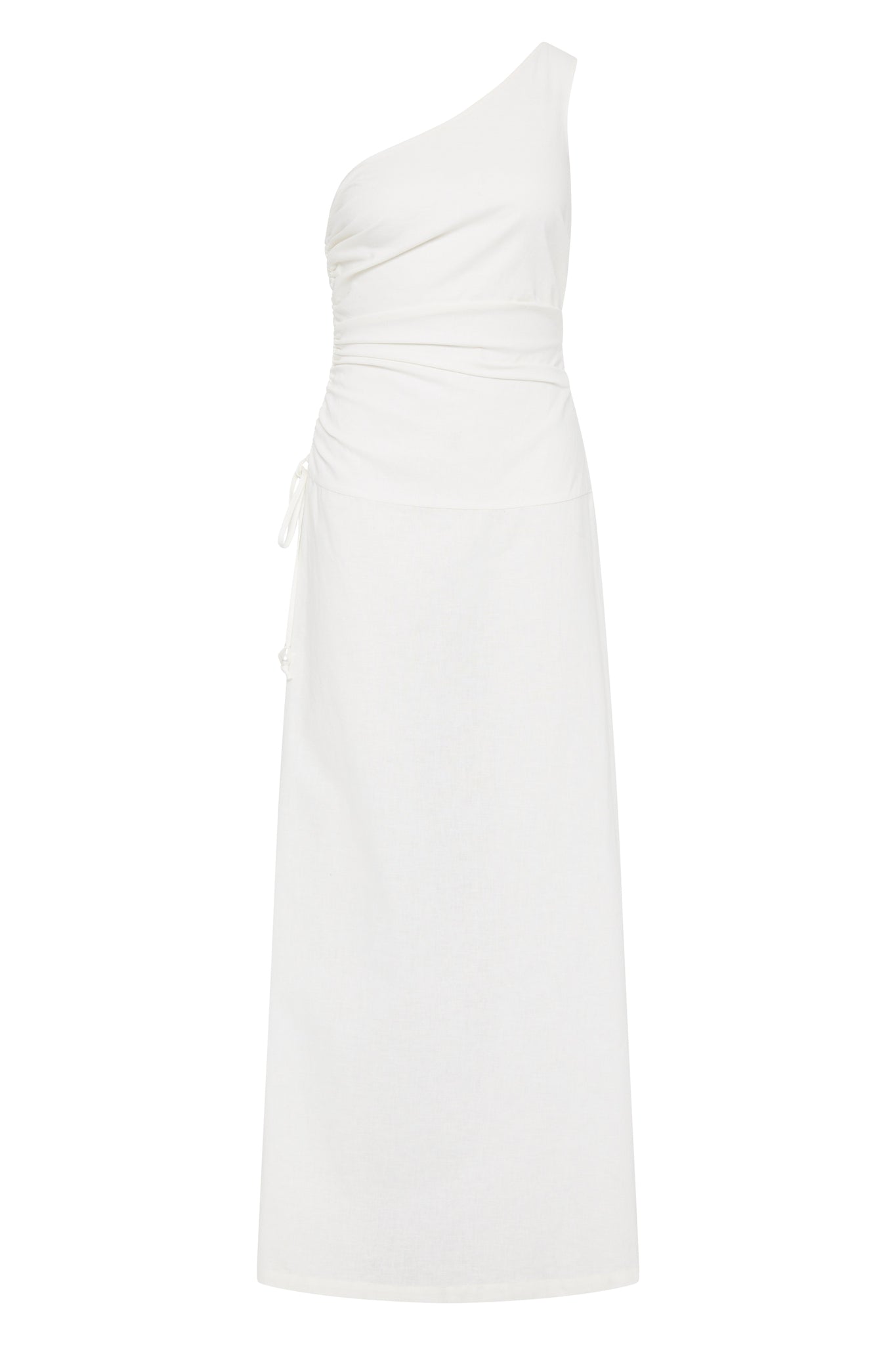 aje white maxi dress Aje Carina Floral Strapless Maxi Dress | White