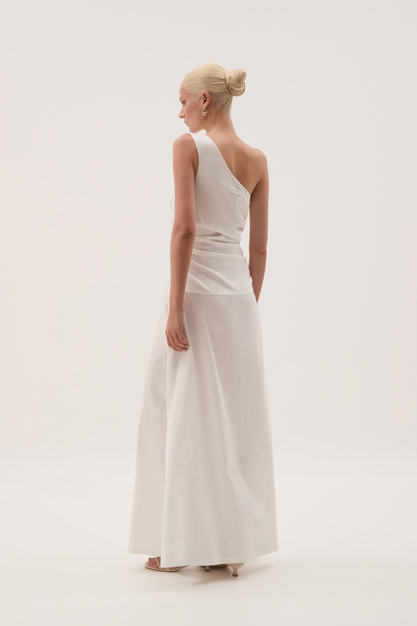 Daze One Shoulder Maxi Dress | White | Aje Studio Aje International Daze One Shoulder Maxi Dress | White | Aje Studio Aje International