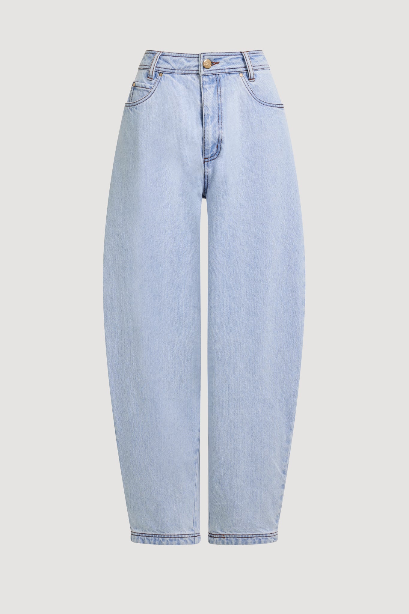 Blues Denim Barrel Jeans