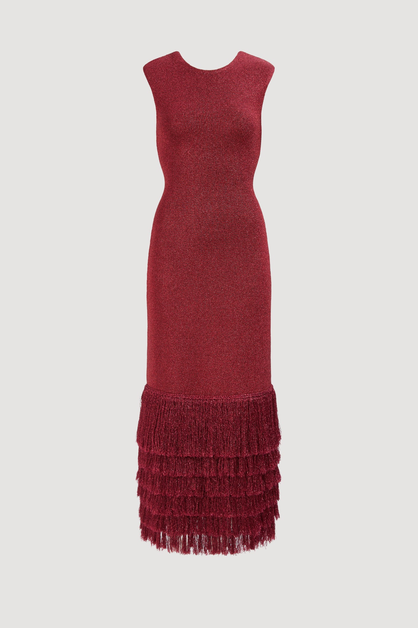 aje breeze knit midi dress Breeze Knit Midi Dress-ROSE GOLD / XXS