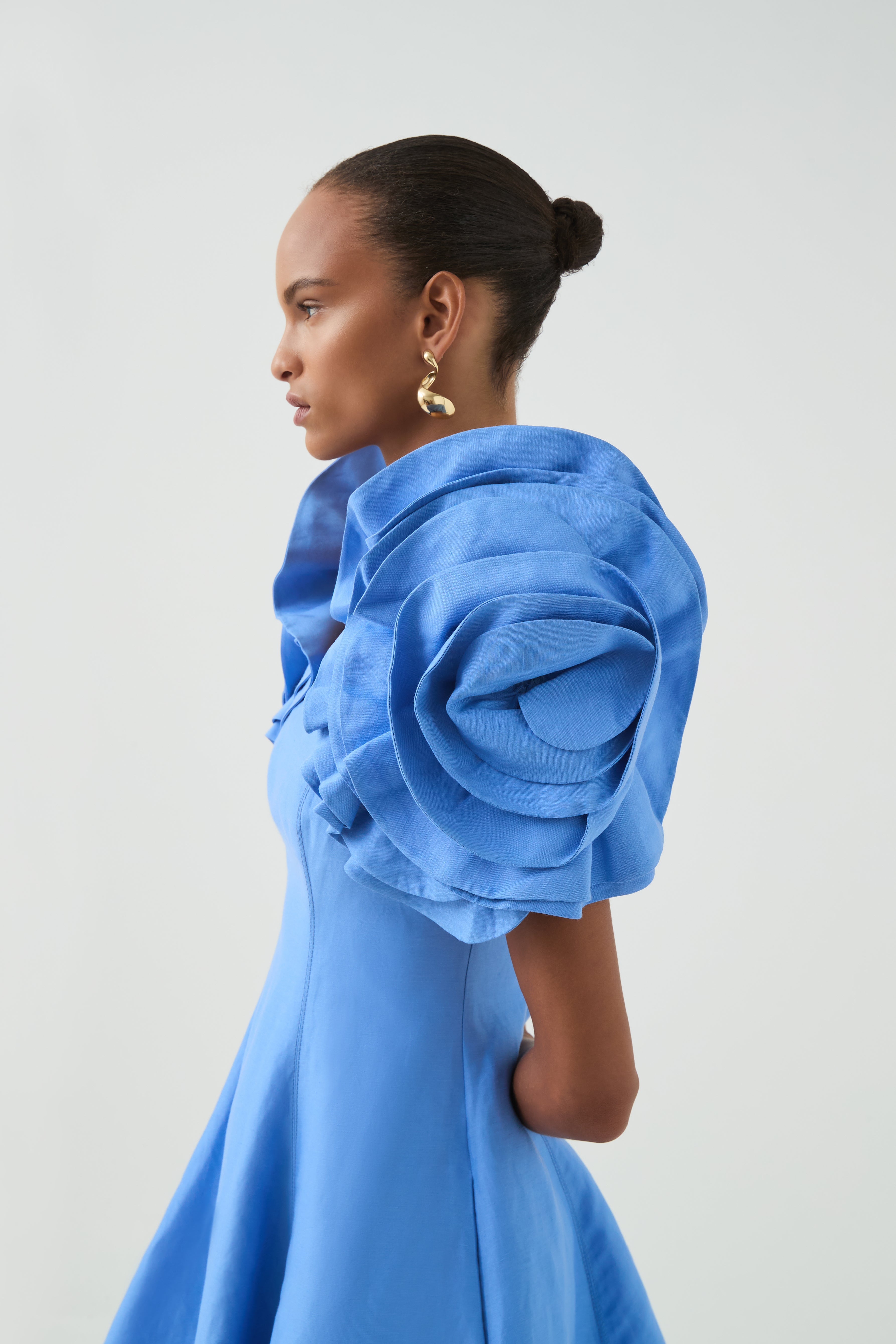 Twyla Mini Dress | Oyster Blue | Aje Aje International Twyla Mini Dress | Oyster Blue | Aje Aje International