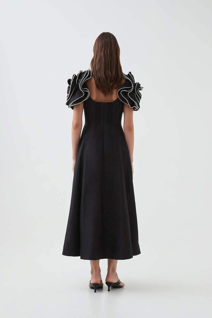 Aje Twyla Midi Dress