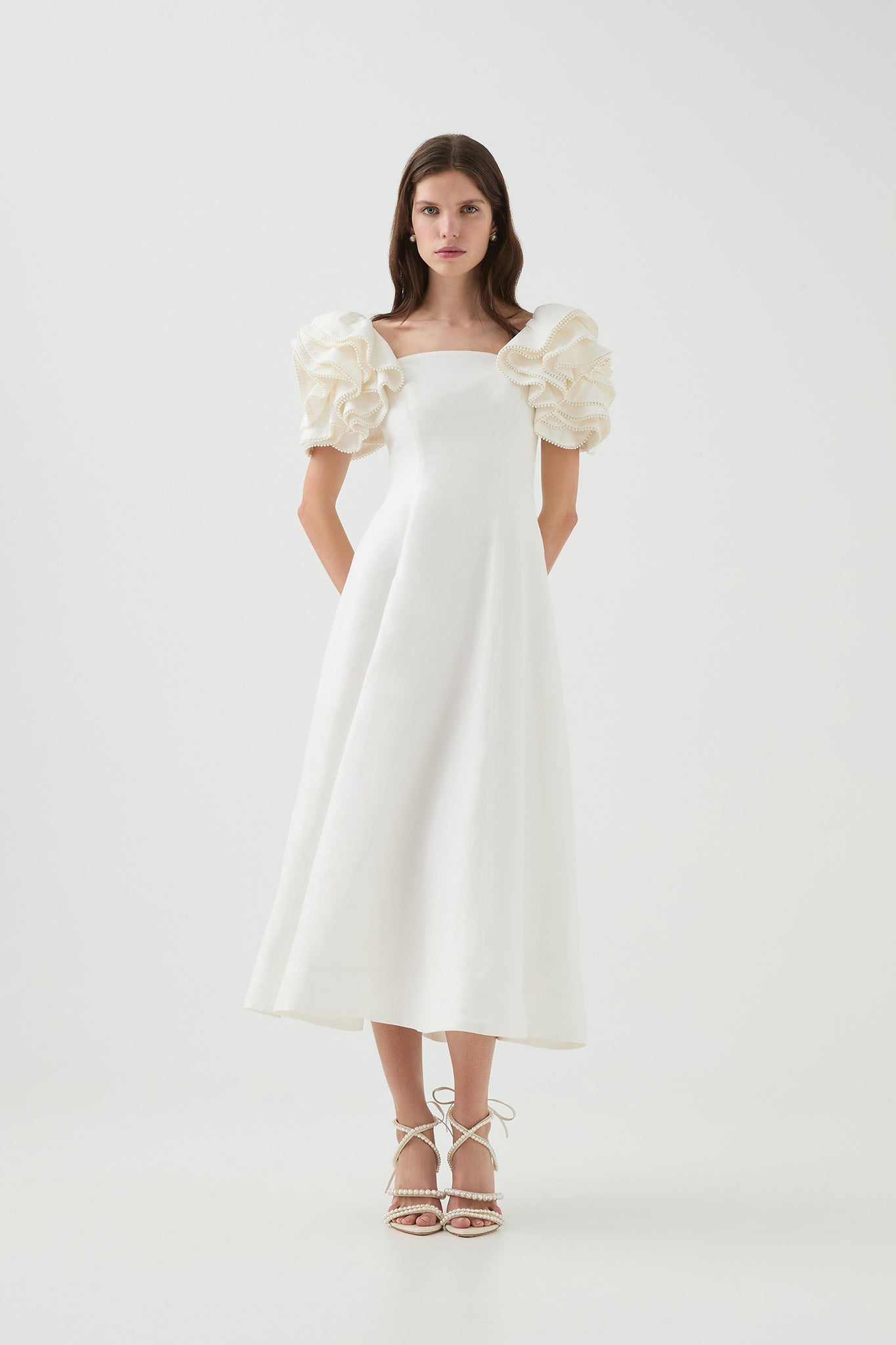 Twyla Midi Dress Robes de mariée The Wedding Explorer Twyla Midi Dress Robes de mariée The Wedding Explorer