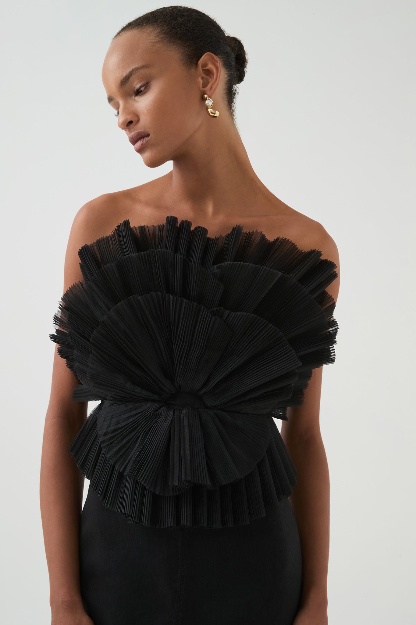 aje kira midi dress Kira Midi Dress-BLACK / 4