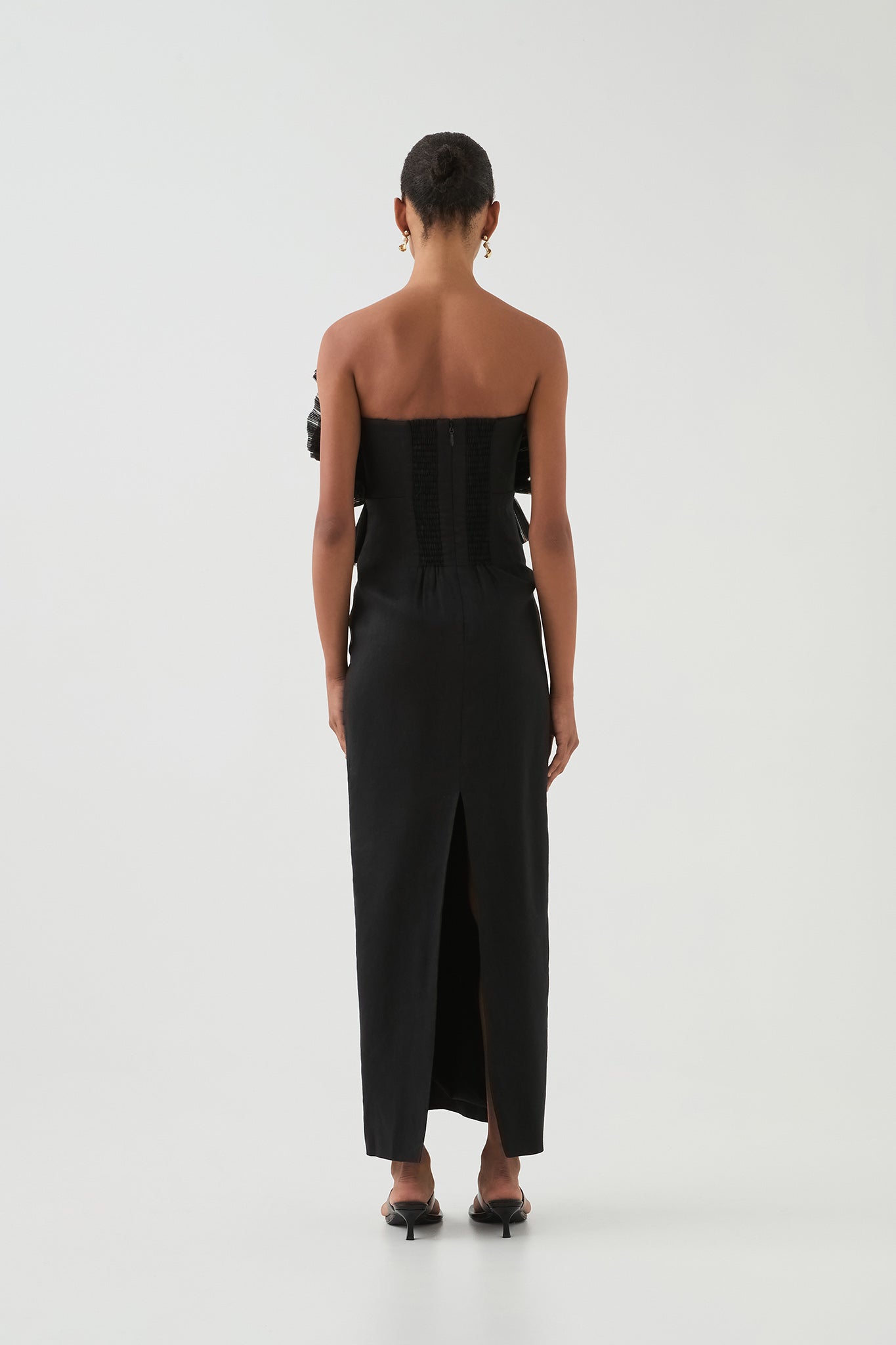 aje kira midi dress Kira Midi Dress-OCEAN WAVE / 6