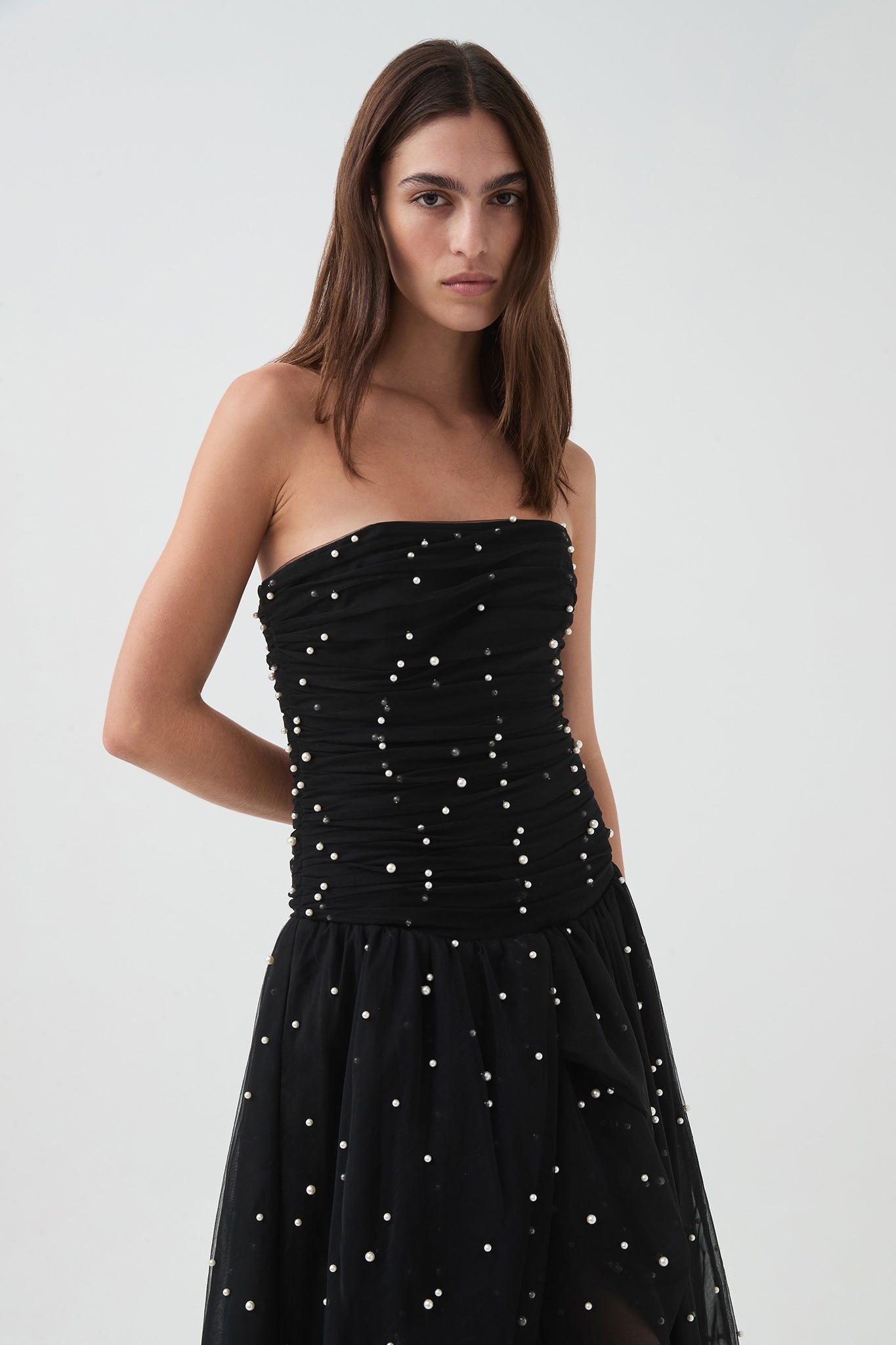 Juniper Gown | Black | Aje Aje International Juniper Gown | Black | Aje Aje International